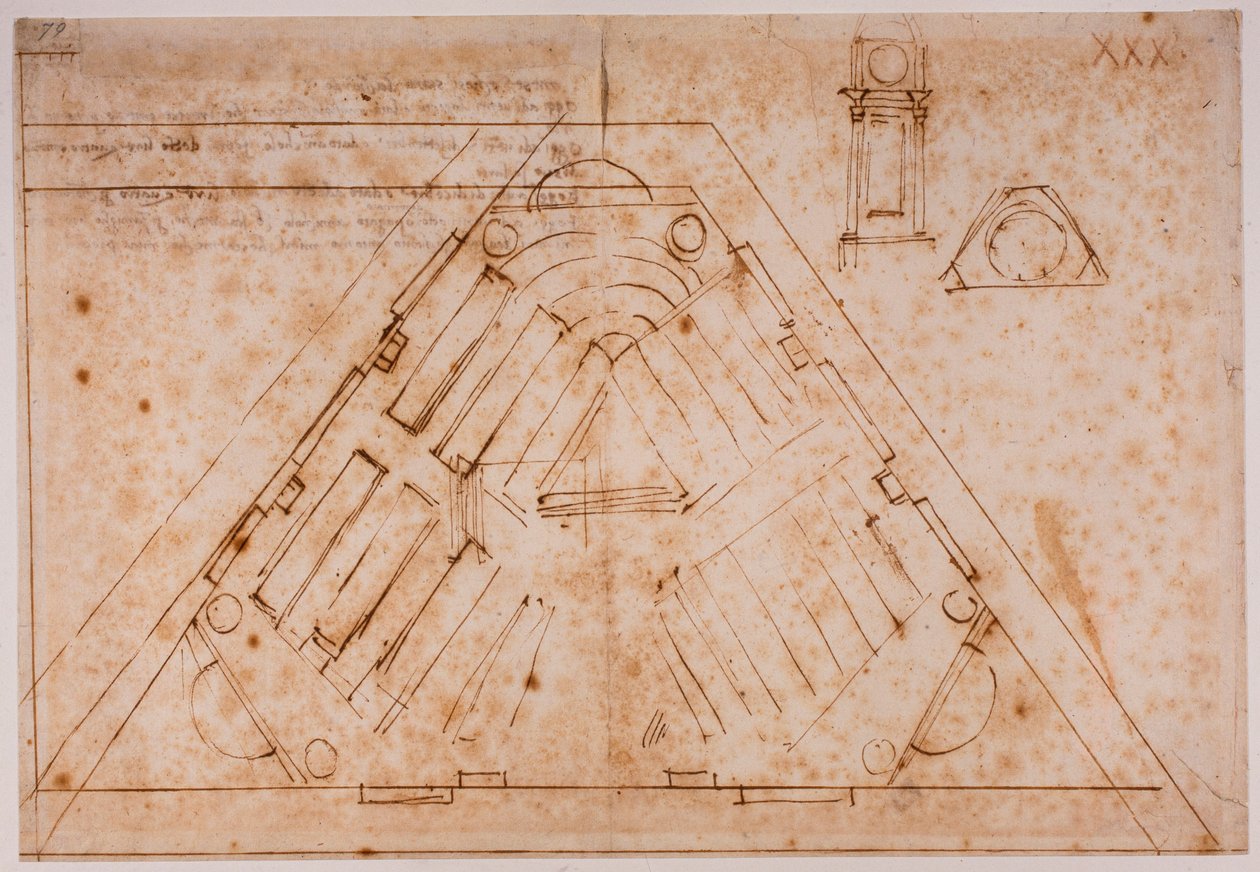 小图书馆 "计划 作者 米开朗基罗（Michelangelo Buonarroti）
