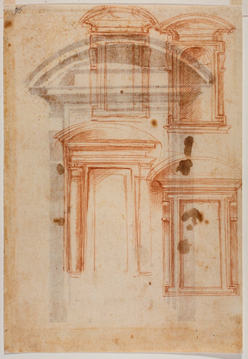 劳伦森图书馆门户研究 作者 米开朗基罗（Michelangelo Buonarroti）