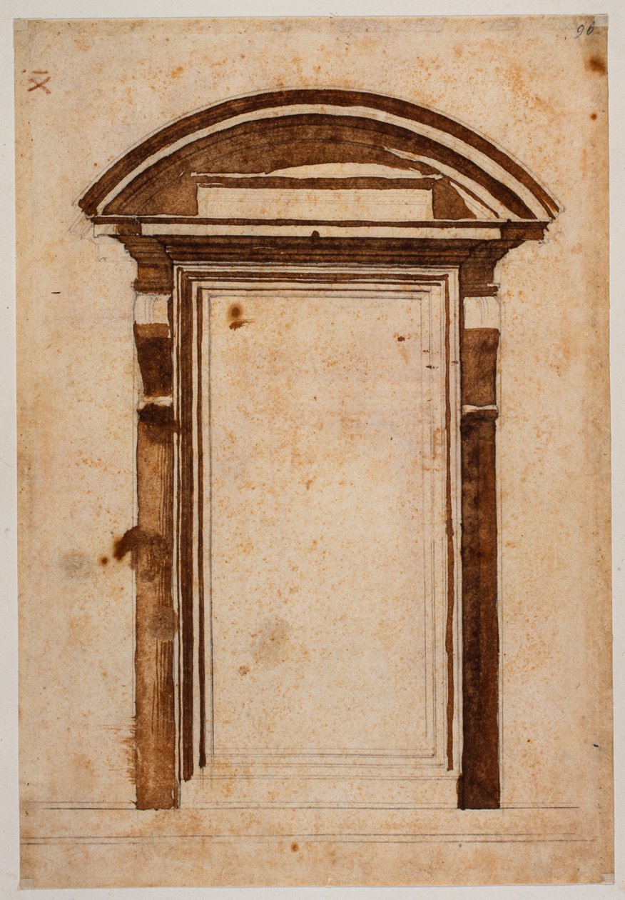 劳伦森图书馆门户研究 作者 米开朗基罗（Michelangelo Buonarroti）