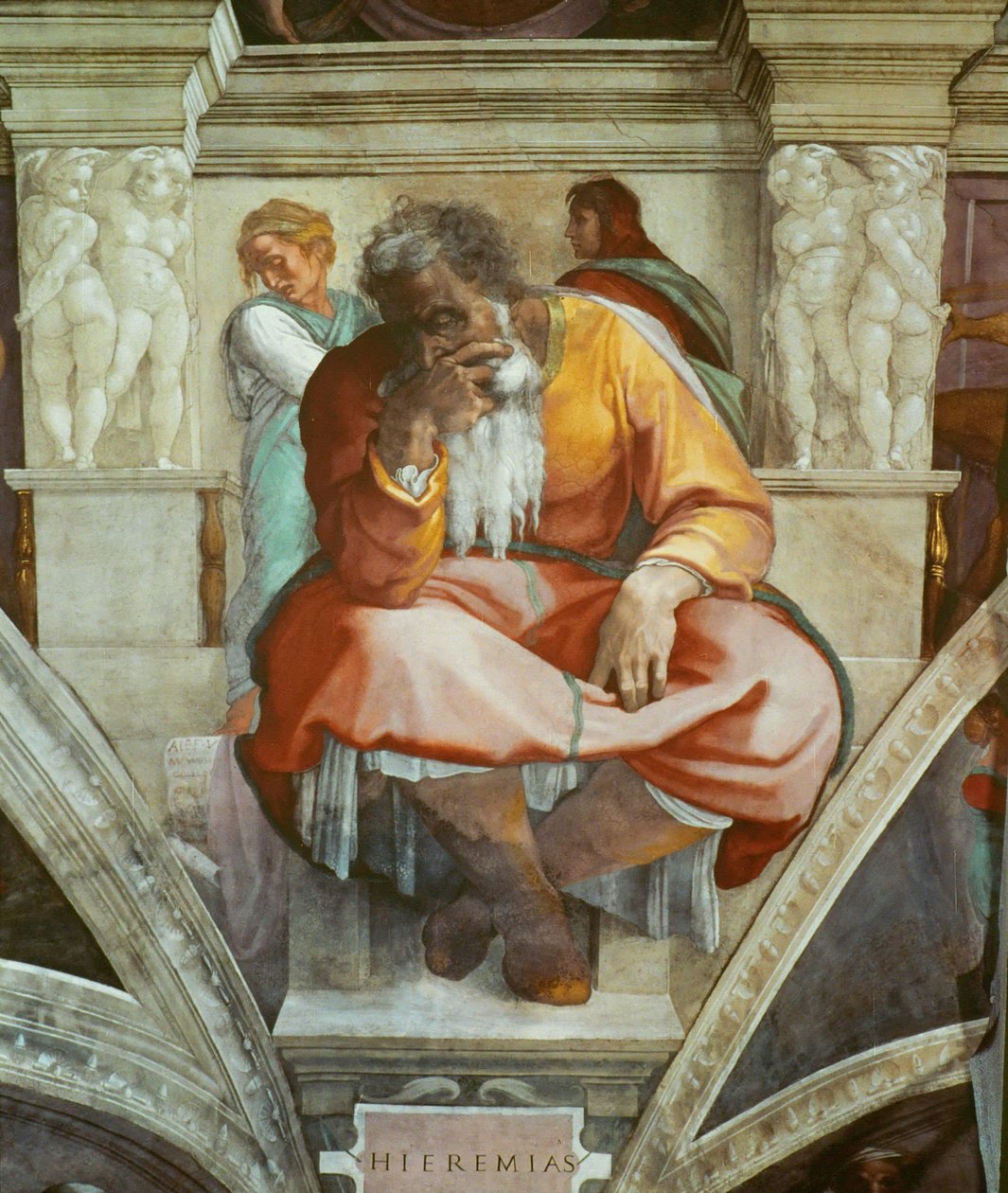 先知耶利米 作者 米开朗基罗（Michelangelo Buonarroti）