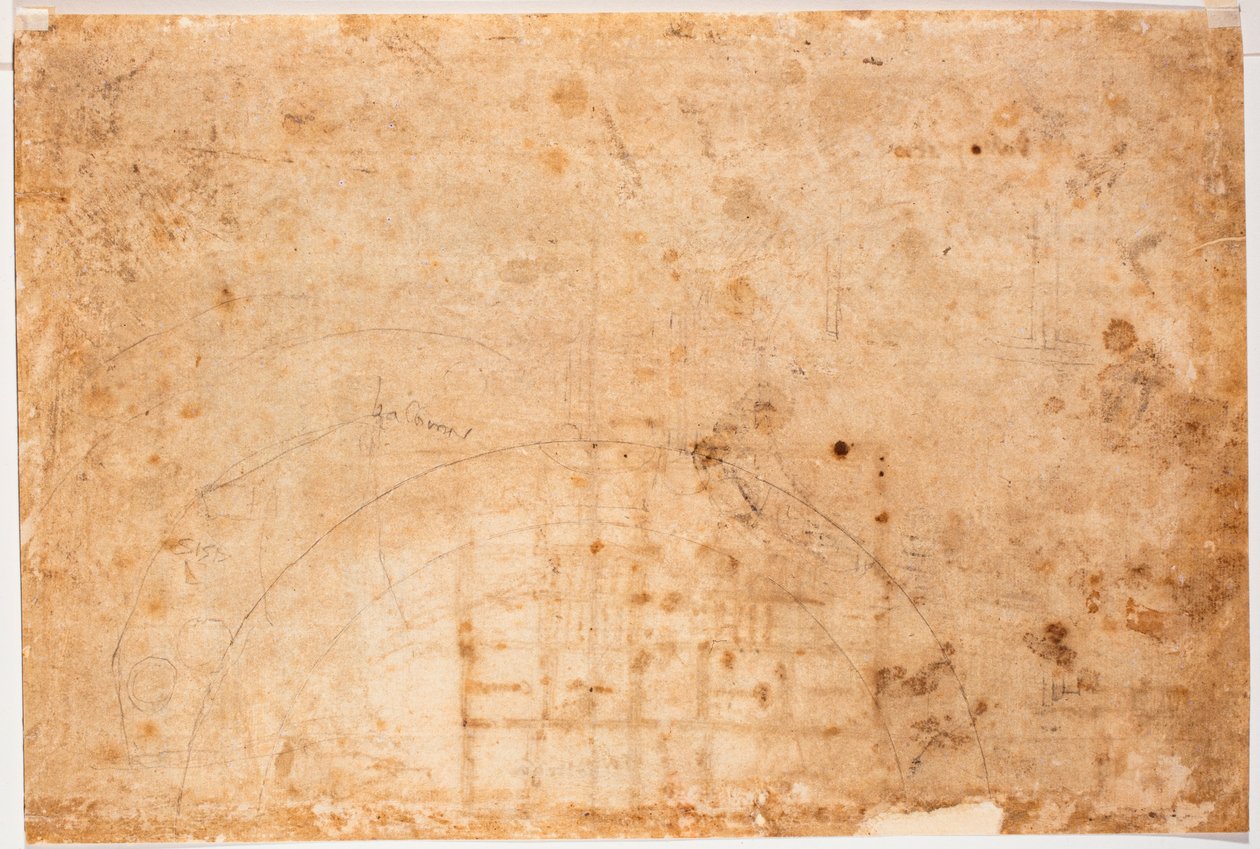 圣彼得大教堂穹顶研究 作者 米开朗基罗（Michelangelo Buonarroti）