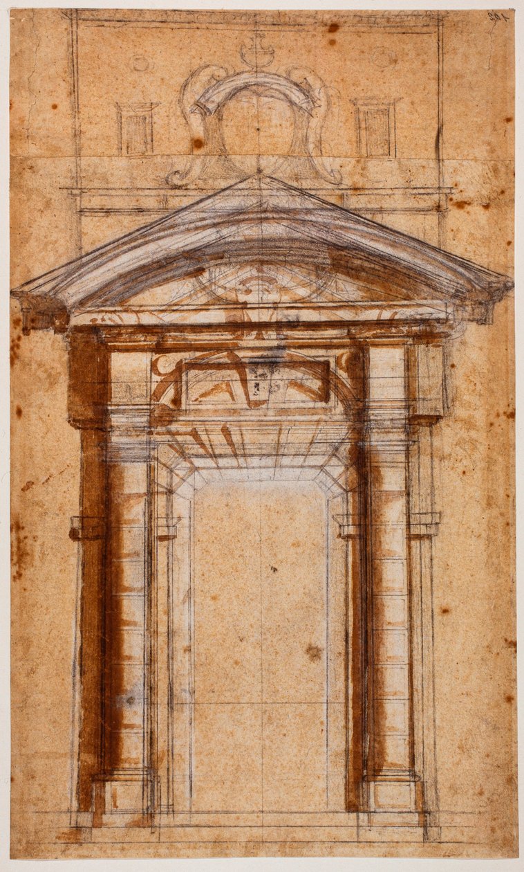 皮亚港研究 作者 米开朗基罗（Michelangelo Buonarroti）