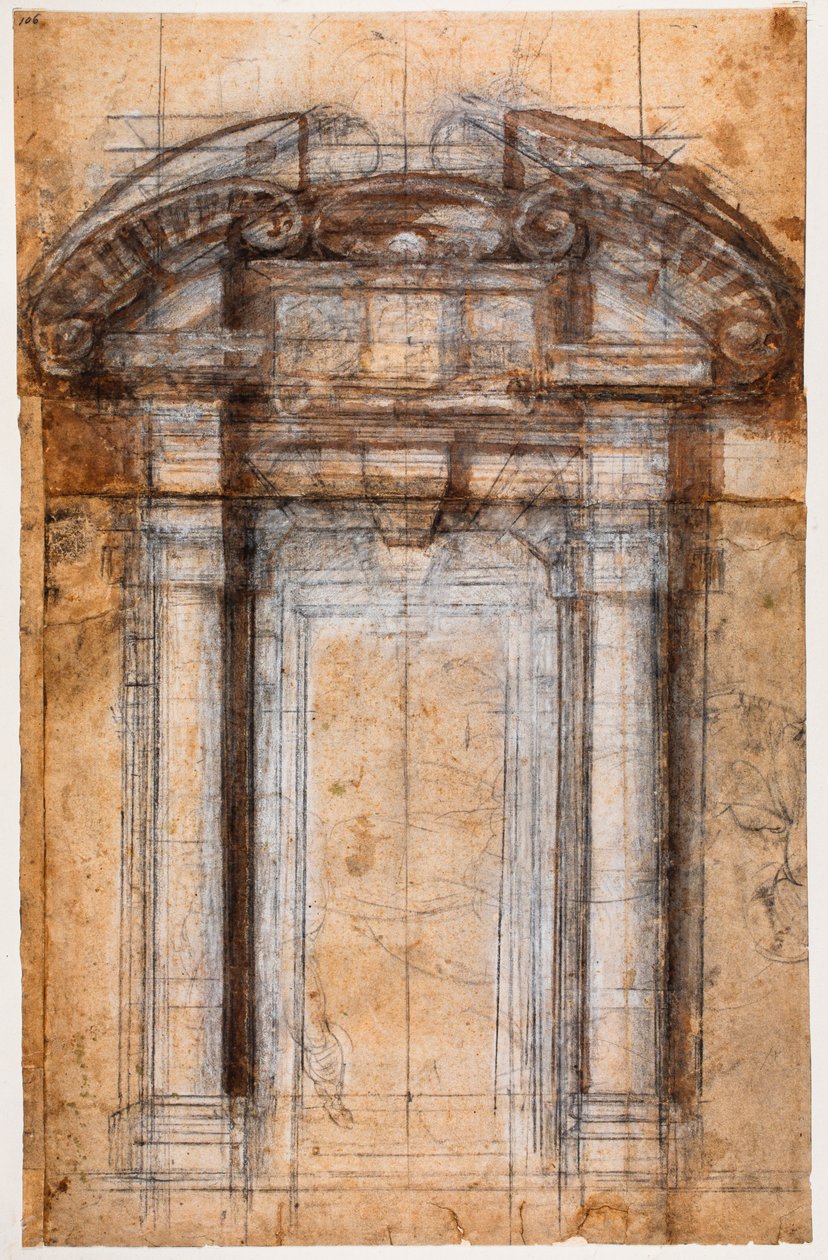 皮亚港研究 作者 米开朗基罗（Michelangelo Buonarroti）