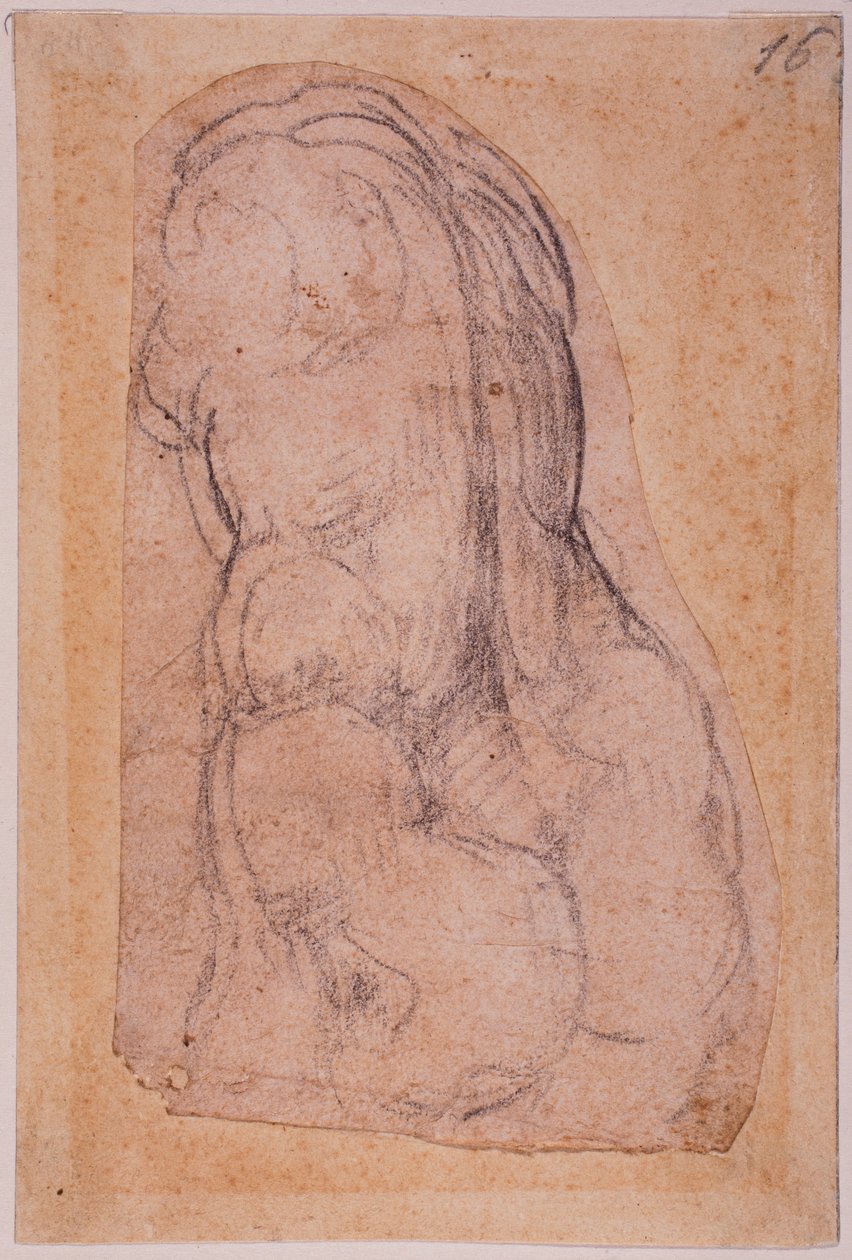 研究古代维纳斯 作者 米开朗基罗（Michelangelo Buonarroti）