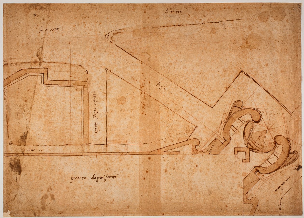 万圣草场门防御工事研究 作者 米开朗基罗（Michelangelo Buonarroti）