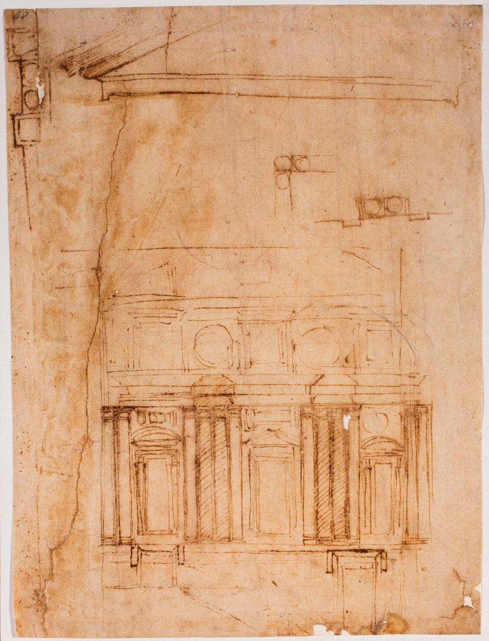 劳伦森休会期间的墙壁计划书 作者 米开朗基罗（Michelangelo Buonarroti）