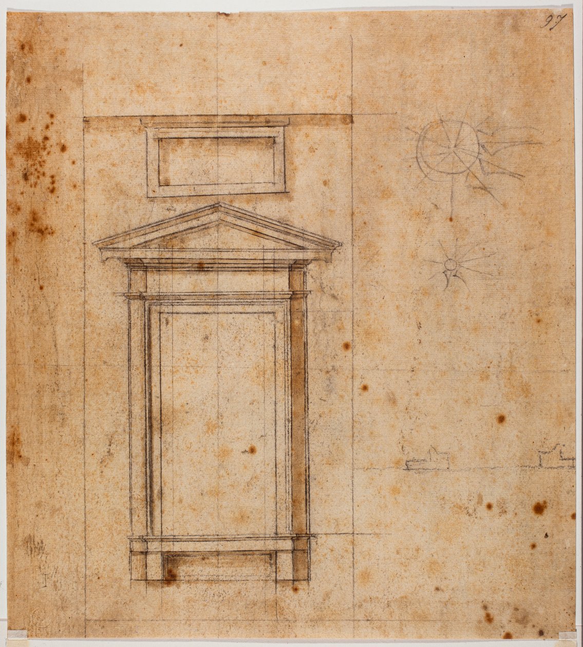 窗户设计 作者 米开朗基罗（Michelangelo Buonarroti）