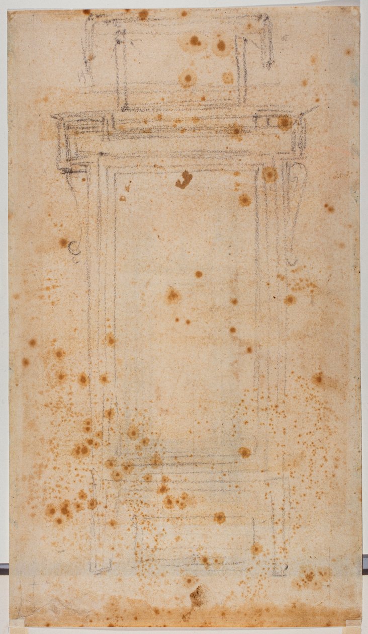 劳伦特庭院的窗户设计与研究 作者 米开朗基罗（Michelangelo Buonarroti）