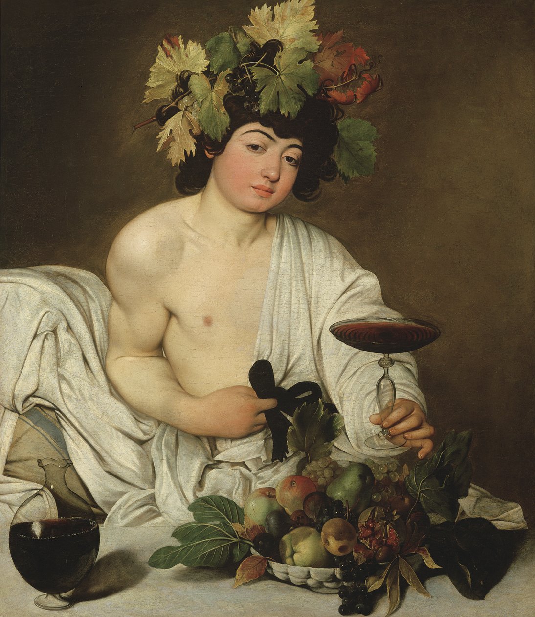 The Young Bacchus，c.1589 作者 米开朗基罗·梅里西·卡拉瓦乔