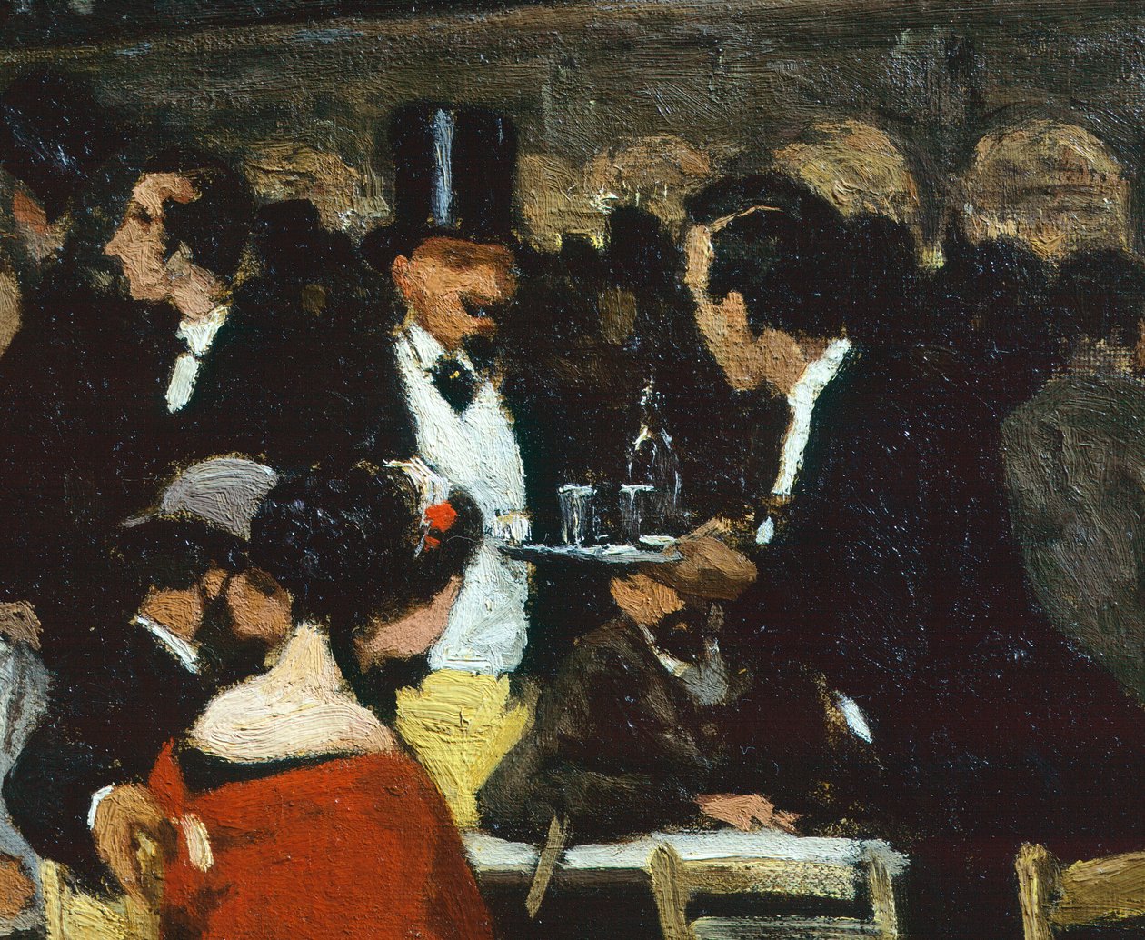 圣马可广场，Michele Cammarano，细节，1869 作者 米歇尔·坎马拉诺（Michele Cammarano）