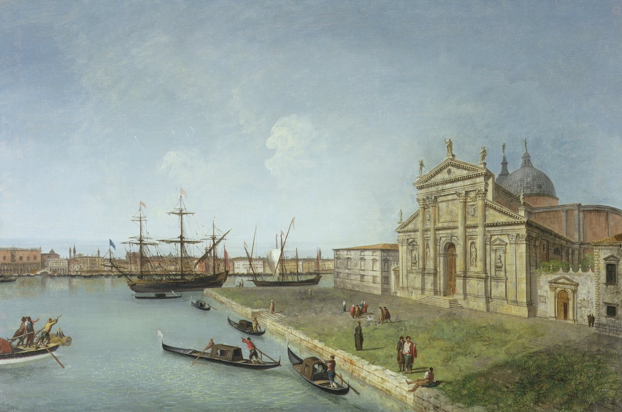 San Giorgio Maggiore的San Marco盆地 作者 米歇尔·玛丽埃斯基（Michele Marieschi）