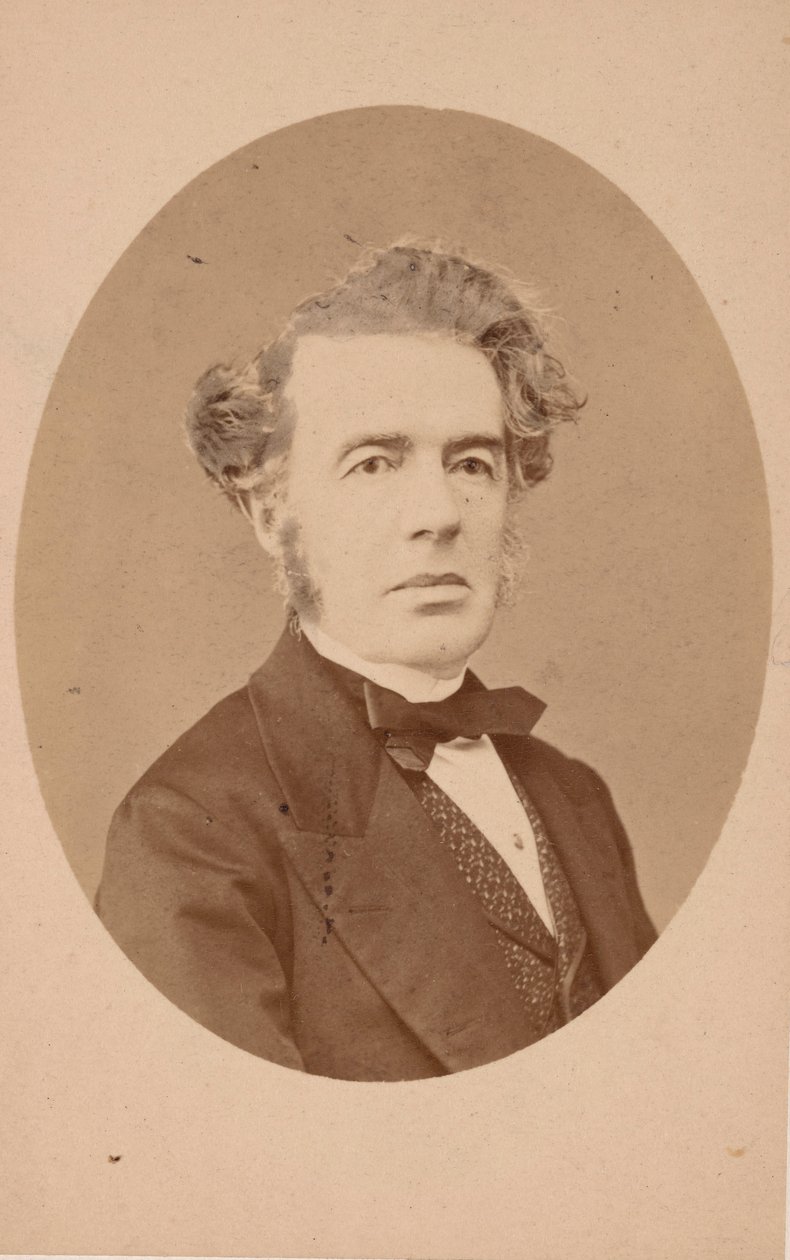 Angelo Sismonda的肖像，1807-1878年，1878年之前。 作者 米歇尔·申博什