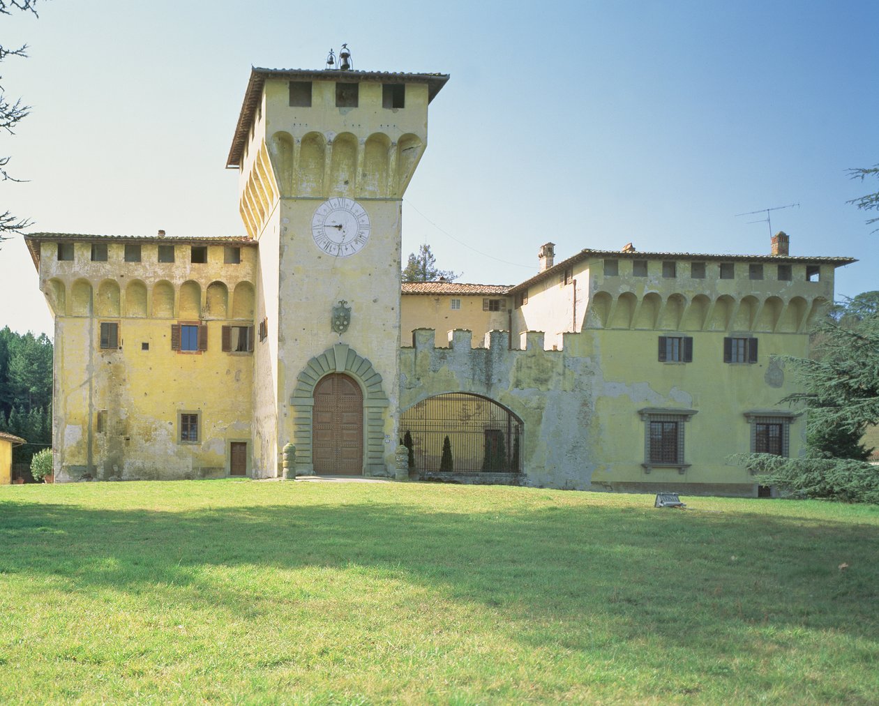 Villa Medicea Cafaggiolo，为Cosimo the Elder（1389-1464）设计（另见60455） 作者 米歇洛佐·迪·巴托洛梅奥