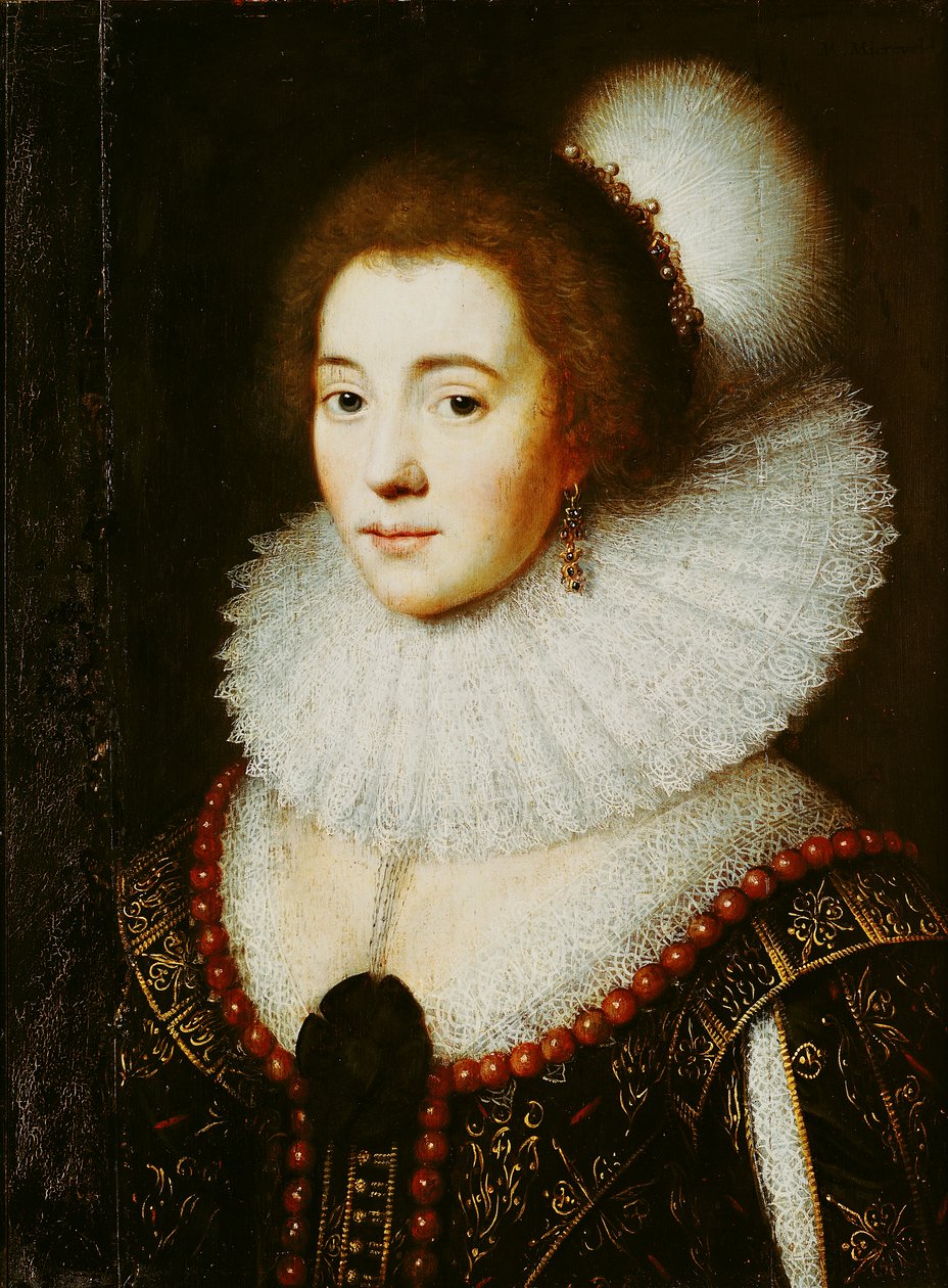 Amalia van Solms（1602-75） 作者 米歇尔·詹斯·范·米耶维德（Michiel Jansz van Miereveld）