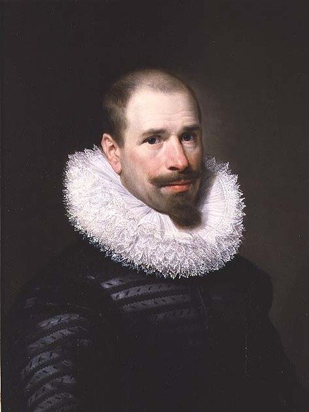 一个男人的肖像 作者 米歇尔·詹斯·范·米耶维德（Michiel Jansz van Miereveld）