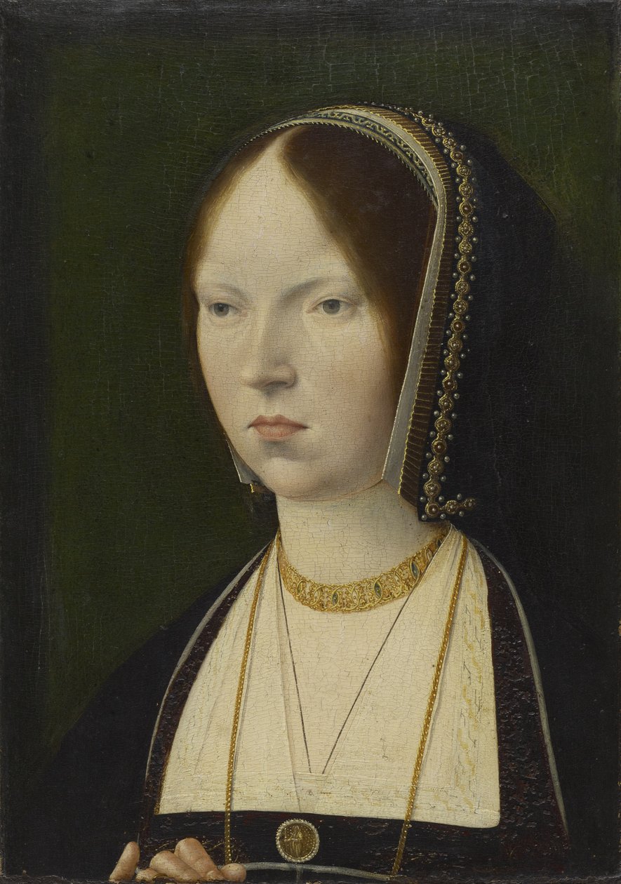 传统上被认定为卡斯蒂利亚的IsabelalaCatólica的女人，c.1492-97 作者 米歇尔·西托（Michiel Sittow）
