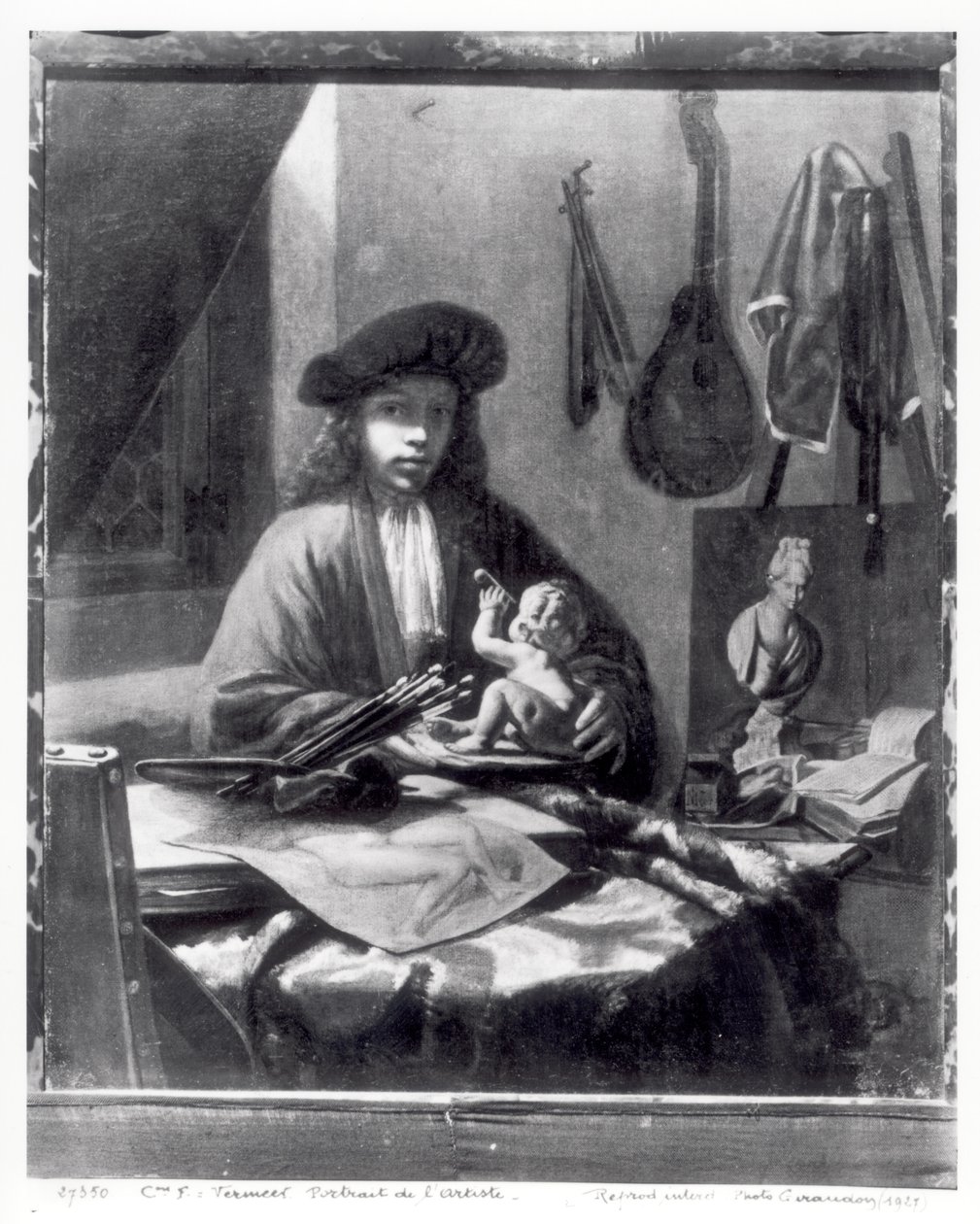 一位年轻艺术家的画像 作者 米歇尔·范·穆瑟（Michiel van Musscher）