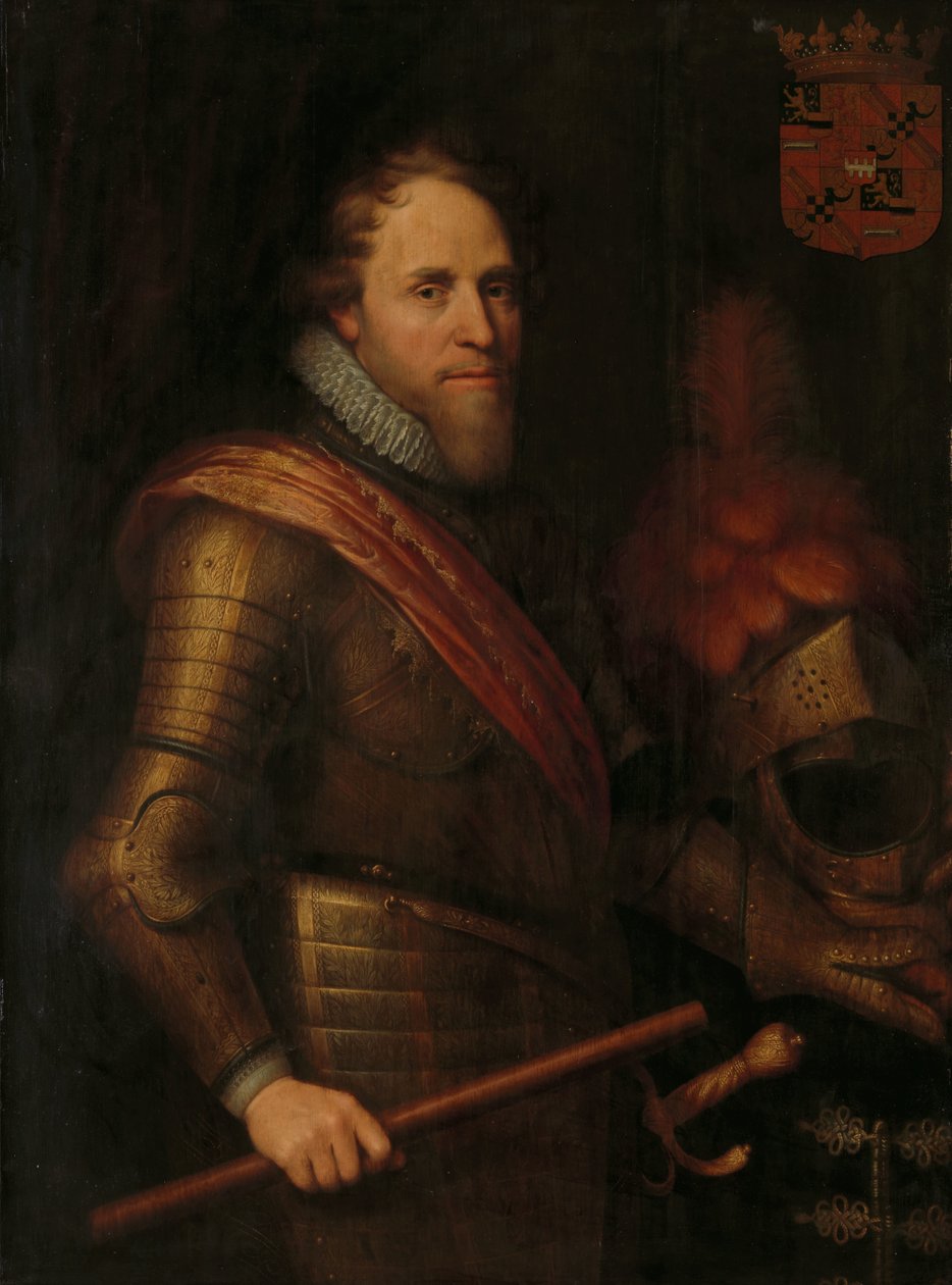 奥兰治亲王莫里斯（1567-1625 年）肖像 作者 Michiel Jansz van Mierevelt（车间）