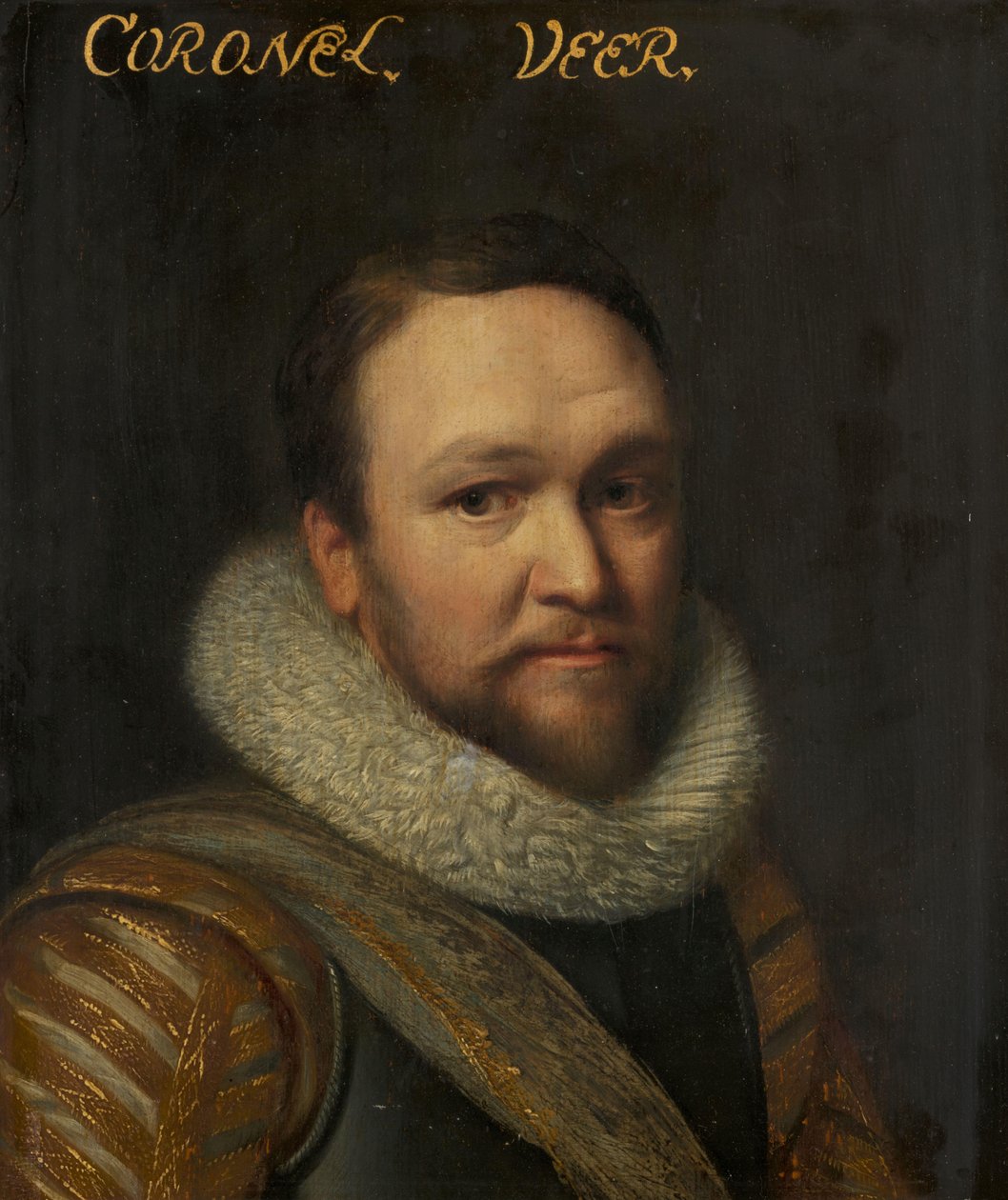 霍勒斯·维尔爵士的肖像 作者 Michiel Jansz van Mierevelt（车间）