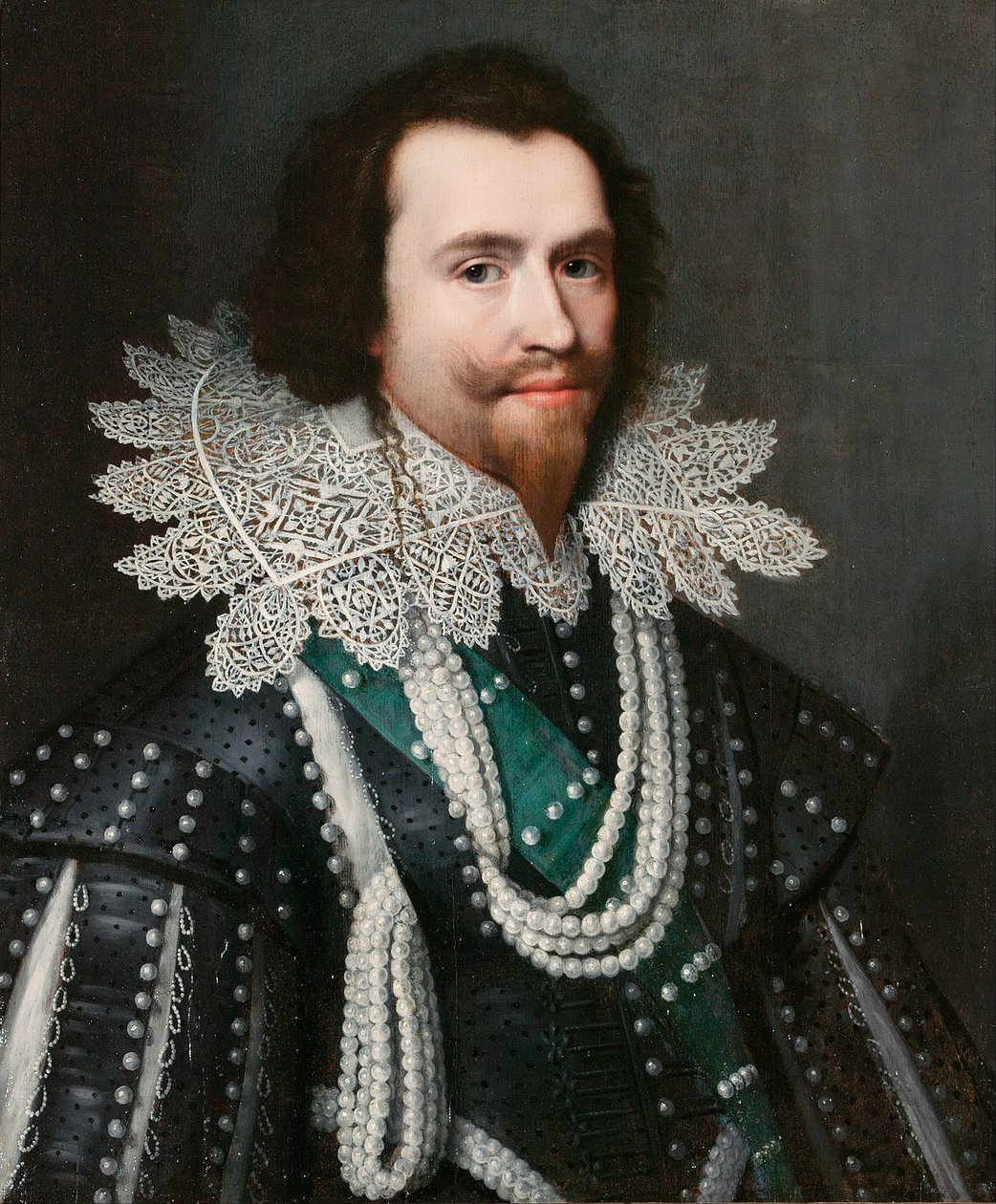 乔治·维利尔斯（George Villiers），白金汉第一公爵1592-1628，1625-1626年 作者 米歇尔·詹斯·范·米耶维尔特