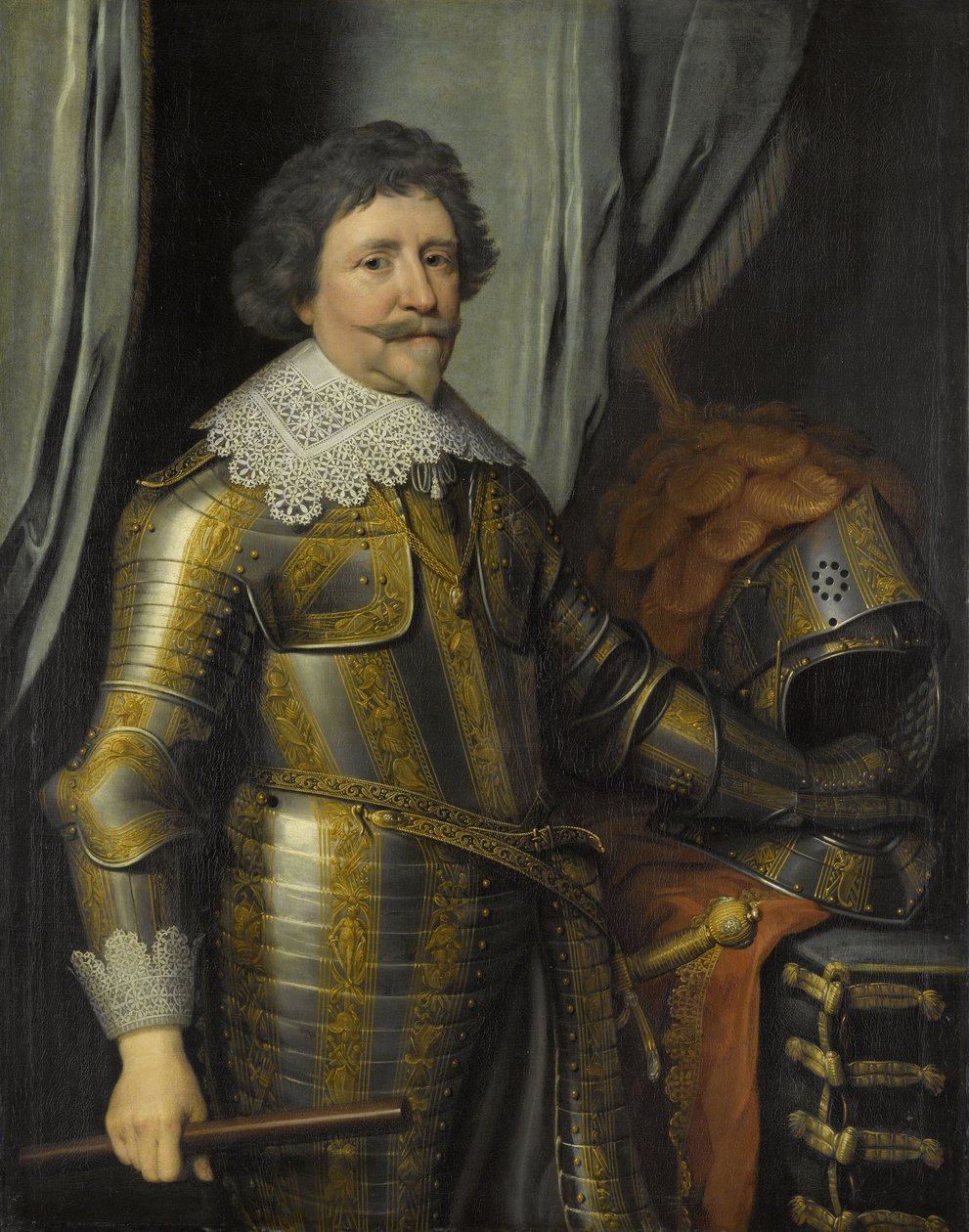 弗雷德里克亨利，橘子王子，工作室或Michiel Jansz van Mierevelt，c.1632 作者 米歇尔·詹斯·范·米耶维尔特