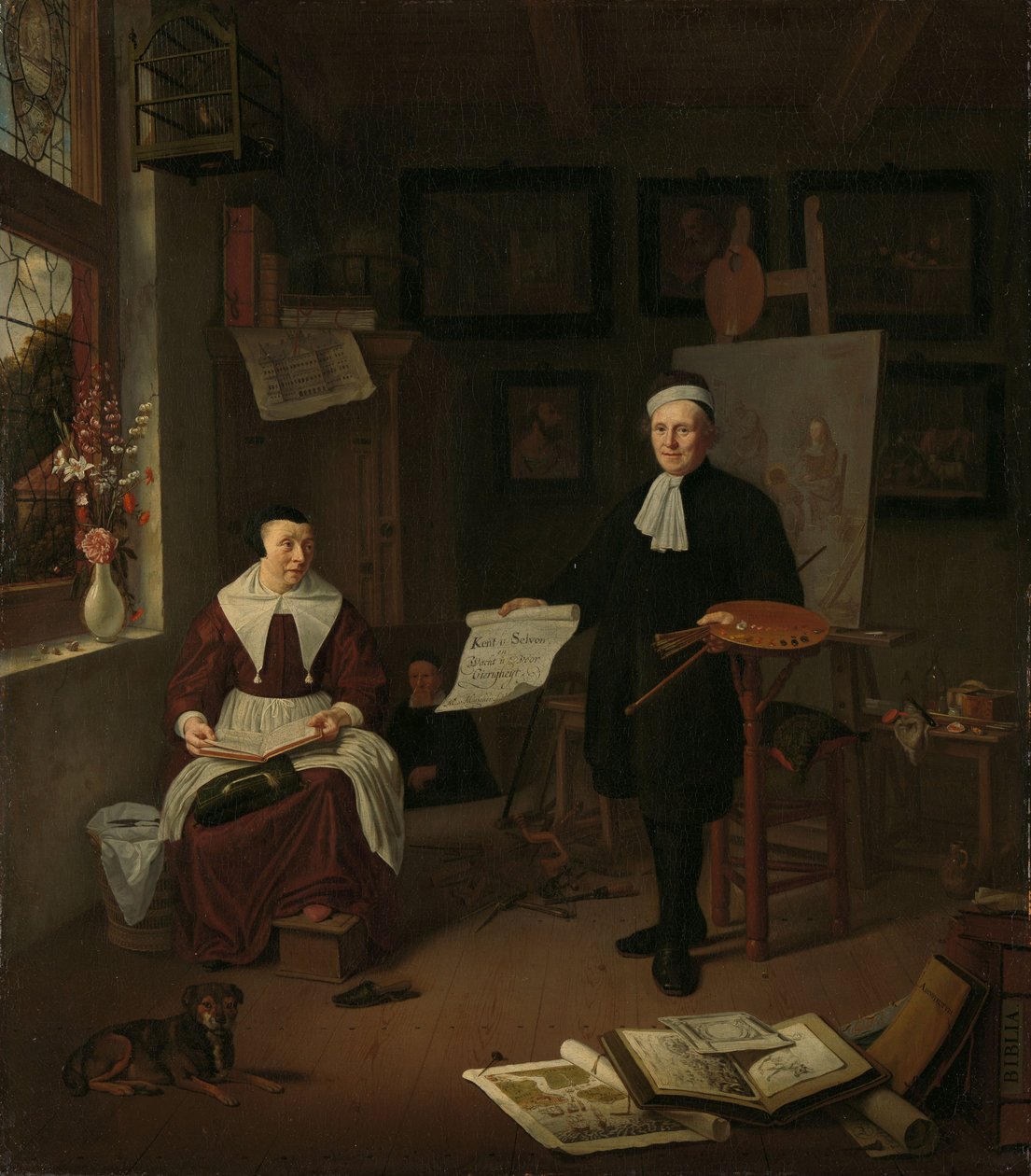  作者 米歇尔·范·穆瑟（Michiel van Musscher）