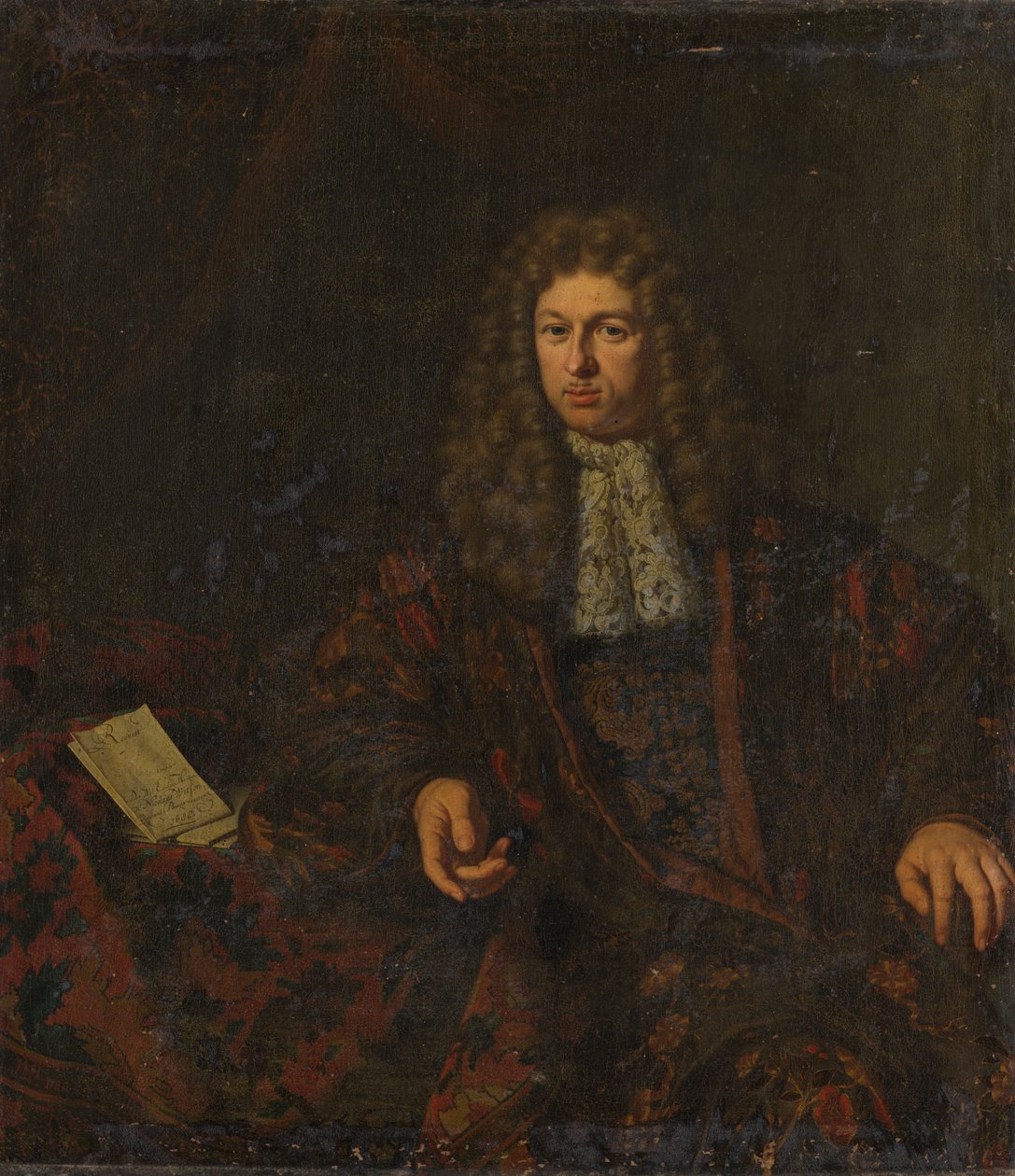 尼古拉斯-维岑肖像 作者 米歇尔·范·穆瑟（Michiel van Musscher）