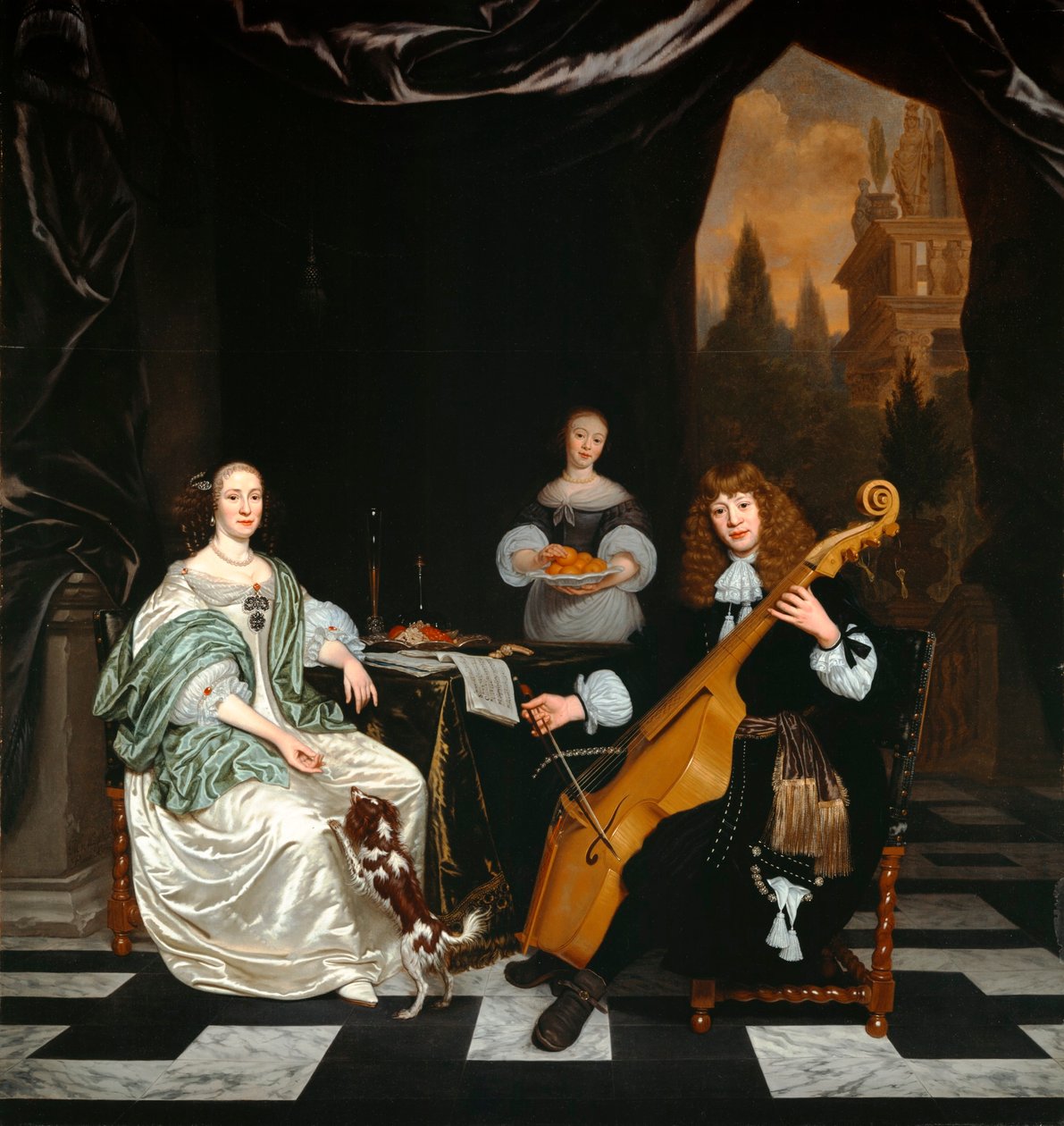 小交响乐团（全家福） 作者 米歇尔·范·穆瑟（Michiel van Musscher）