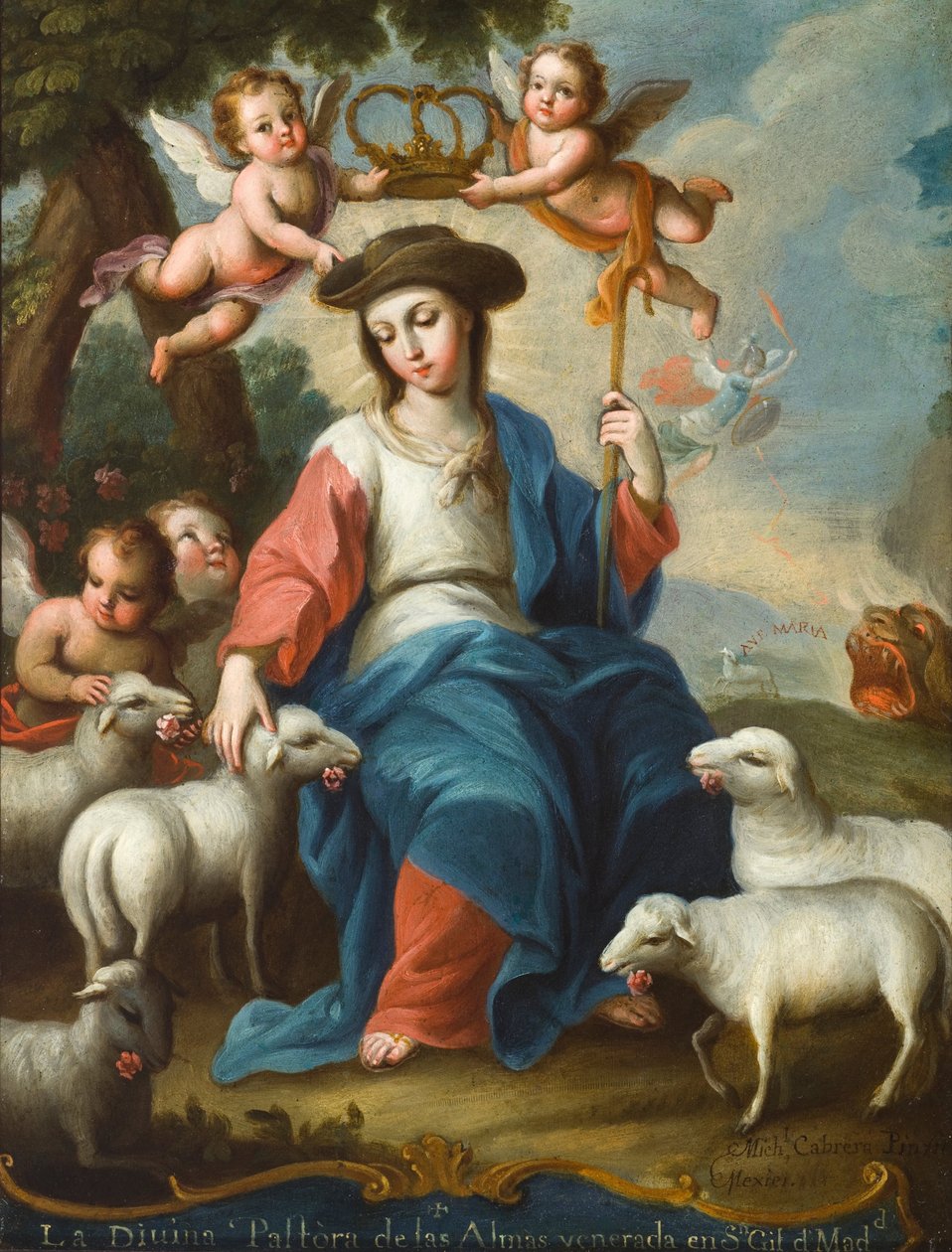 神圣的牧羊女（La divina pastora） 作者 米格尔·卡布雷拉