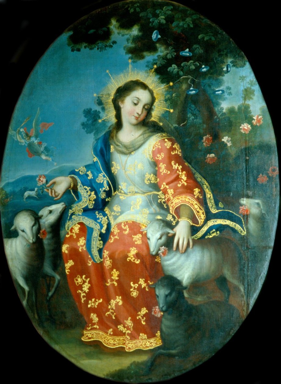 nEspanol：La Divina Pastoran神圣的牧羊女 作者 米格尔·卡布雷拉