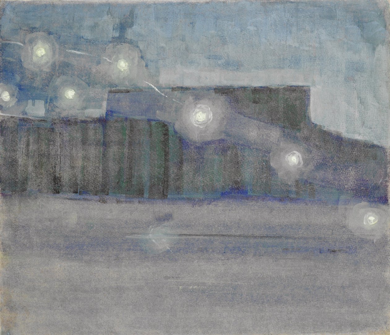 Sparks II , 1906年。 作者 Mikalojus Konstantinas Čiurlionis