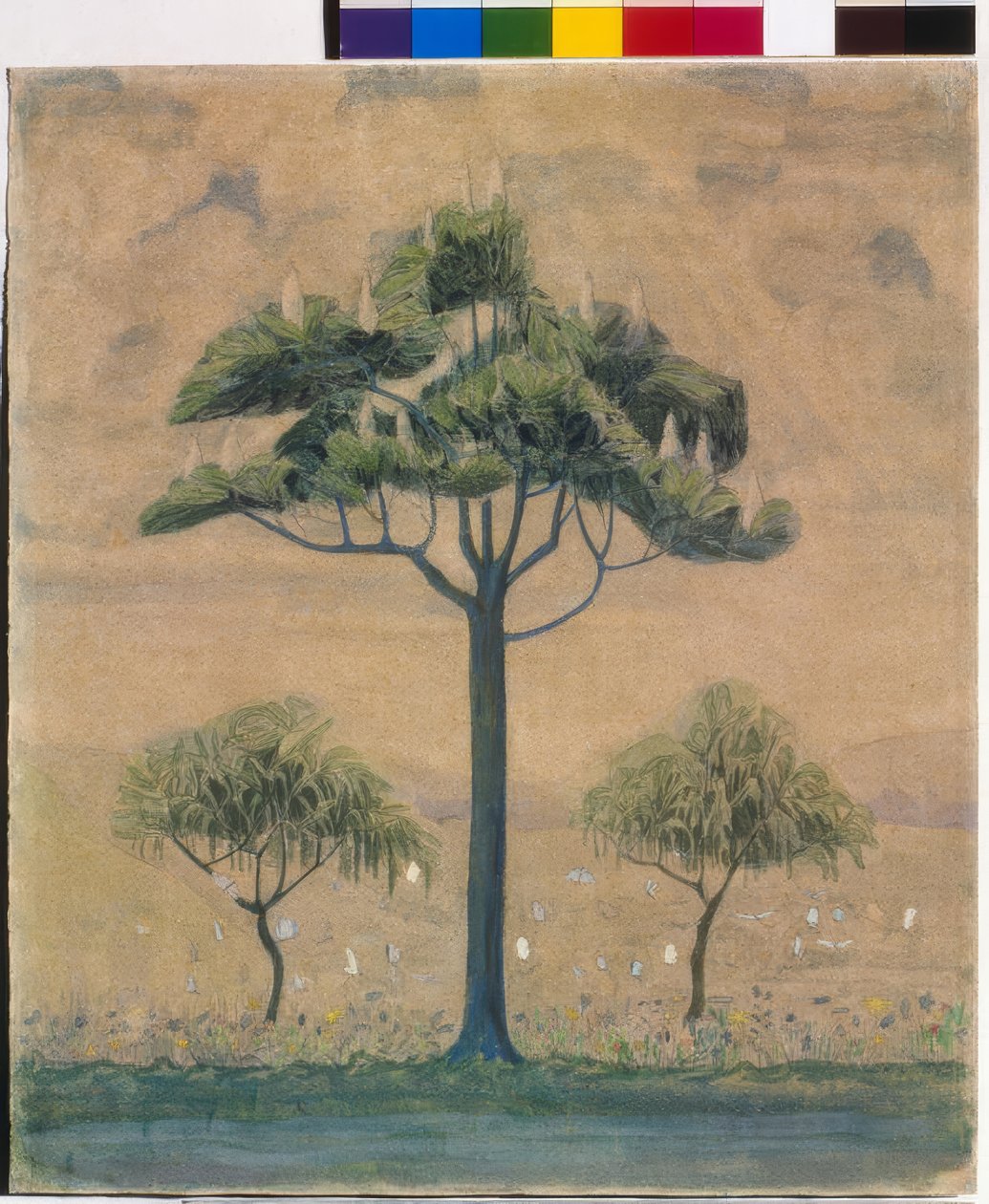 春季（IV） 作者 Mikalojus Konstantinas Čiurlionis