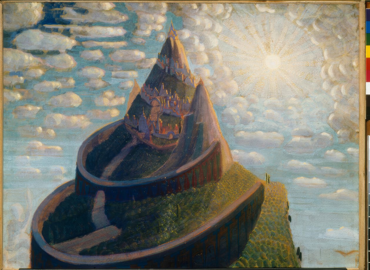 童话（童话城堡） 作者 Mikalojus Konstantinas Čiurlionis