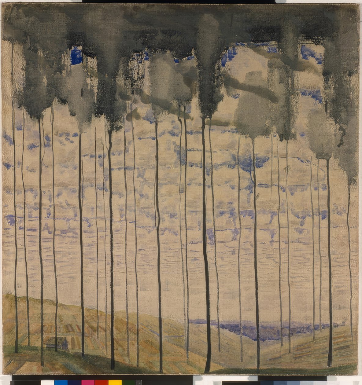 夏季 (II) 作者 Mikalojus Konstantinas Čiurlionis