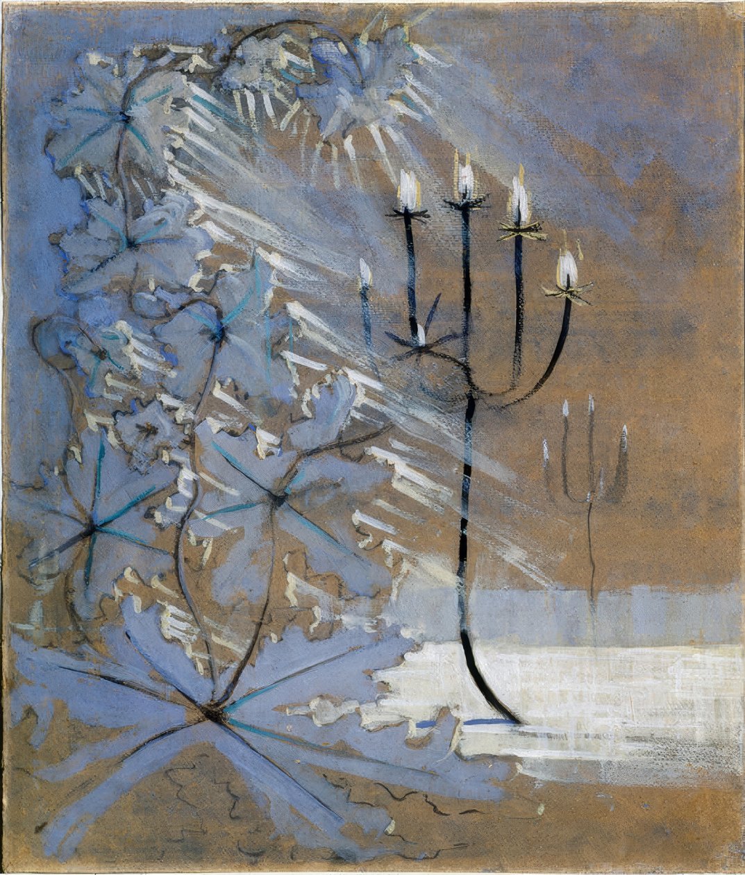 冬季 (V) 作者 Mikalojus Konstantinas Čiurlionis