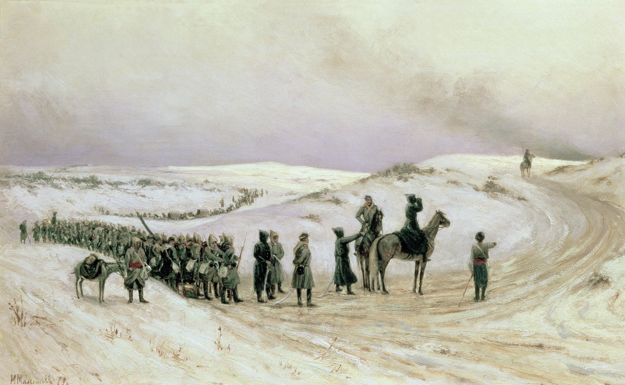保加利亚，1879年至1877年至1878年的俄土战争 作者 米哈伊尔（Mikhail Georgievich）Malyshev