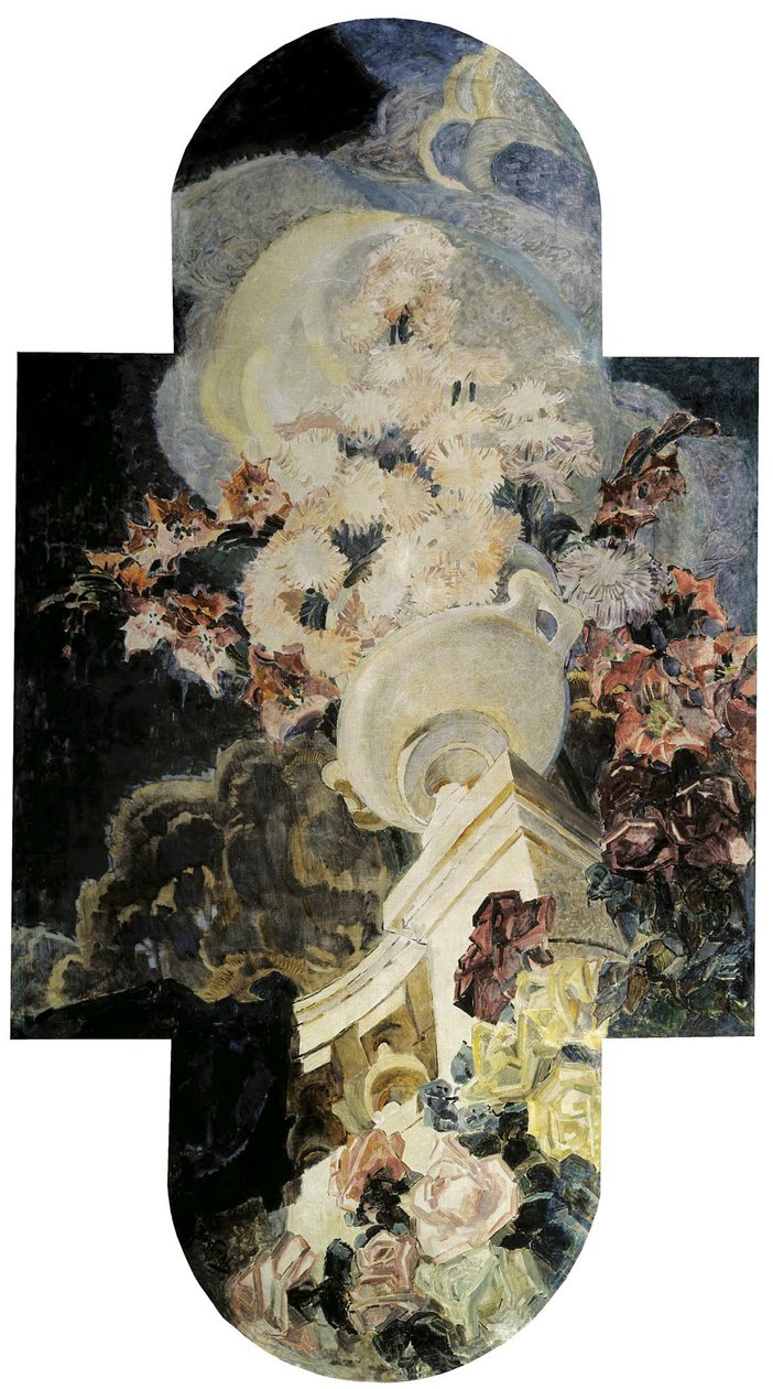菊花，1894年。 作者 米哈伊尔·亚历山德罗维奇·弗鲁贝尔
