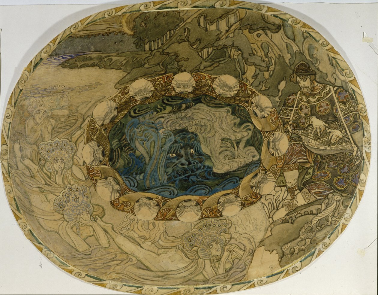 萨科，1899年-1900年 作者 米哈伊尔·亚历山德罗维奇·弗鲁贝尔