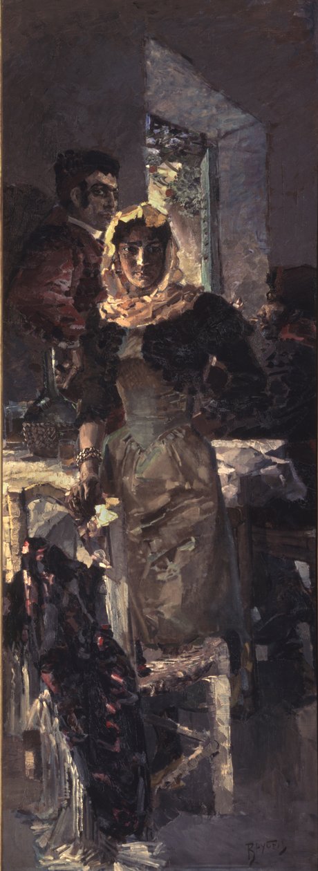 西班牙，1894年 作者 米哈伊尔·亚历山德罗维奇·弗鲁贝尔