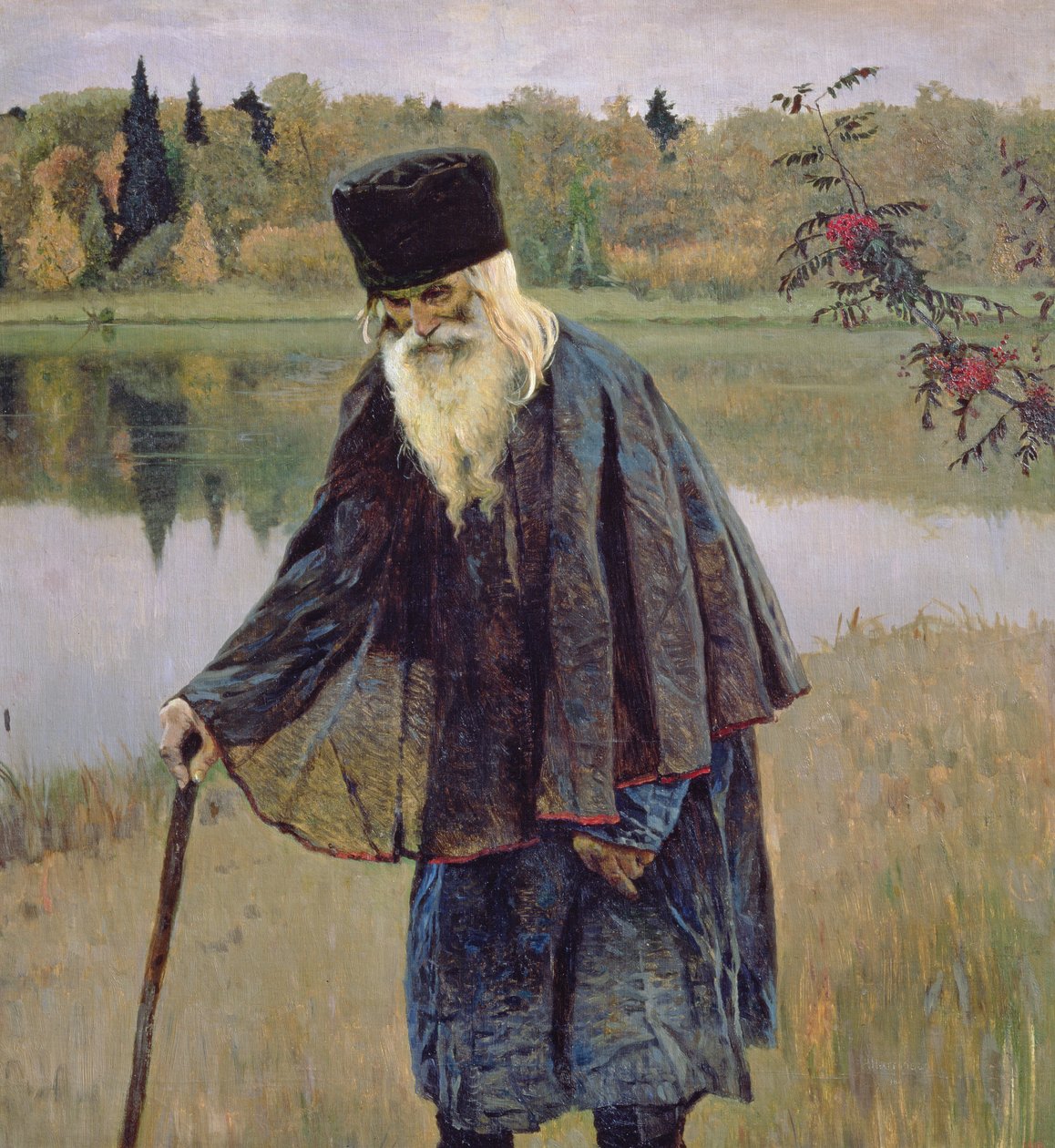 隐士，1888年 作者 米哈伊尔·瓦西里耶维奇·内斯特罗夫
