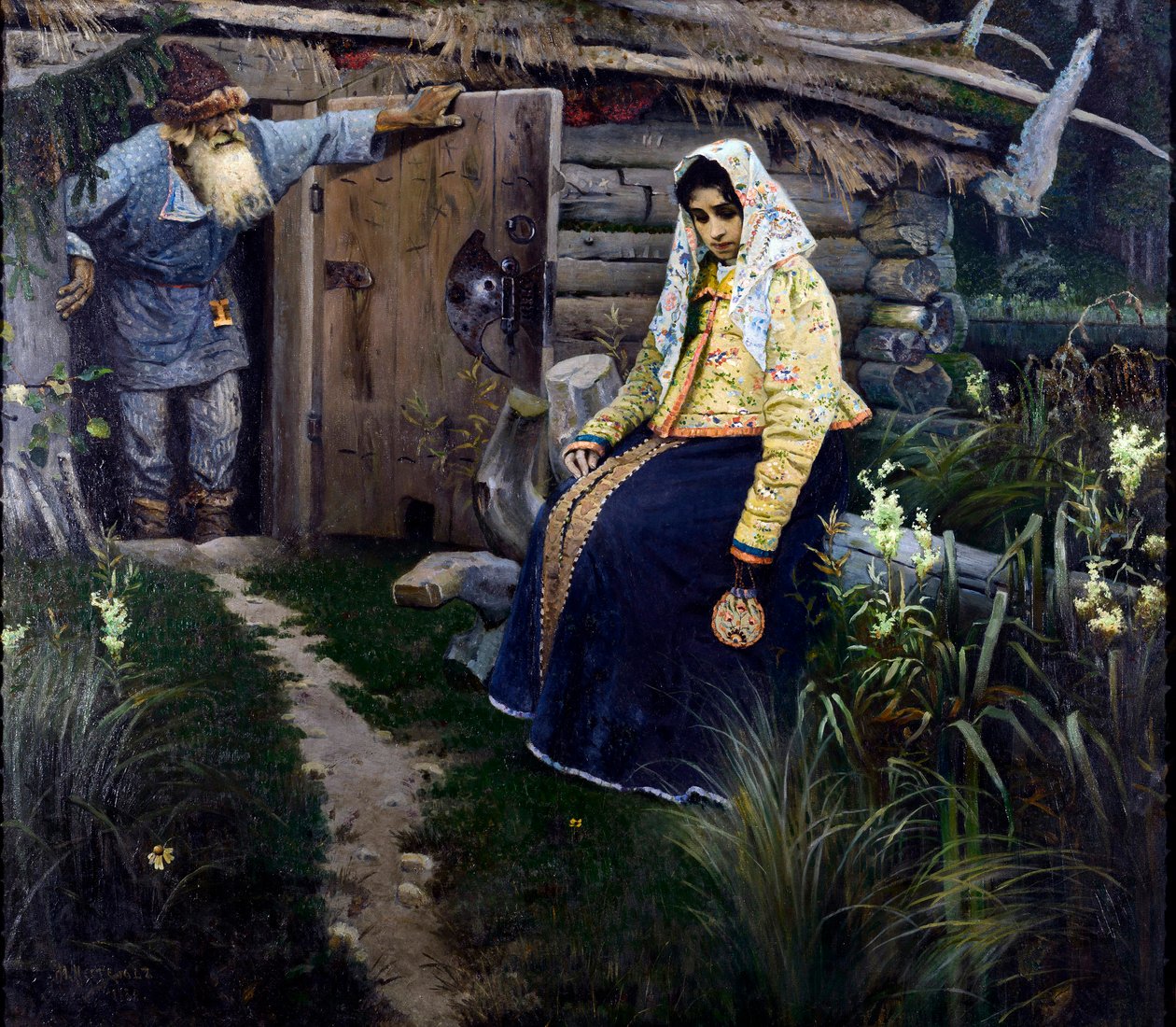 爱情魔药夫妇 Nesterov, Mikhail Vasilievich (1862-1942) 作者 米哈伊尔·瓦西里耶维奇·内斯特罗夫