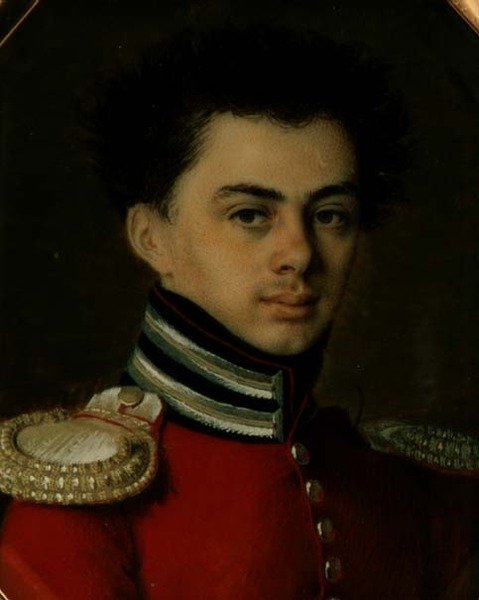 尼古拉-谢佩列夫的肖像 (1798年生) 作者 米哈伊尔（Mikhail Zatsepin）