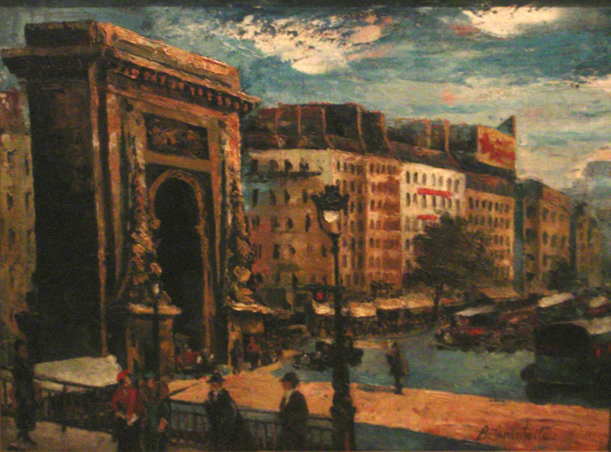Paris Landscapen，Porte Saint Denisn：n 作者 米凯尔·比拉尼什维利（Mikheil Bilanishvili）