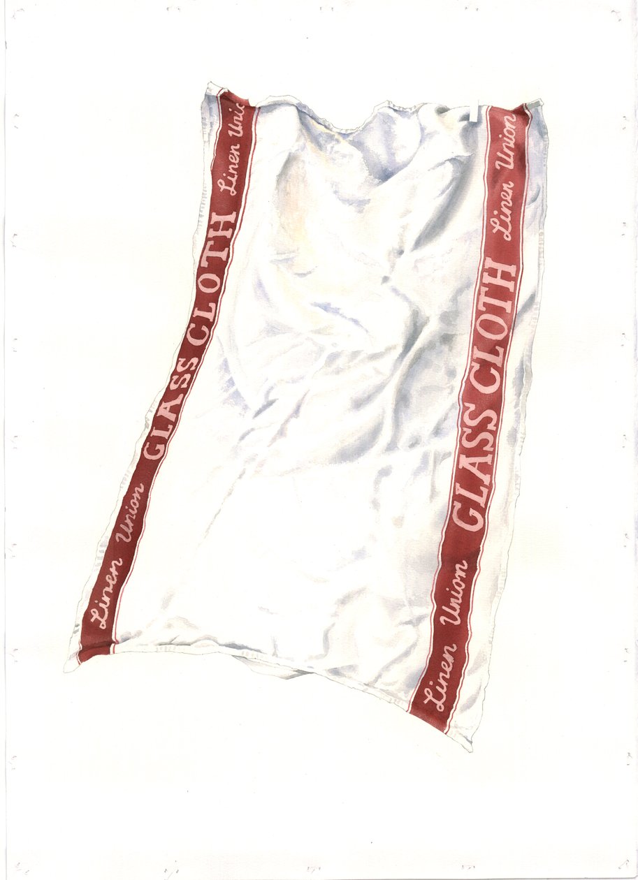 玻璃布，2004年（纸上wc） 作者 迈尔斯当代艺术家Thistlethwaite