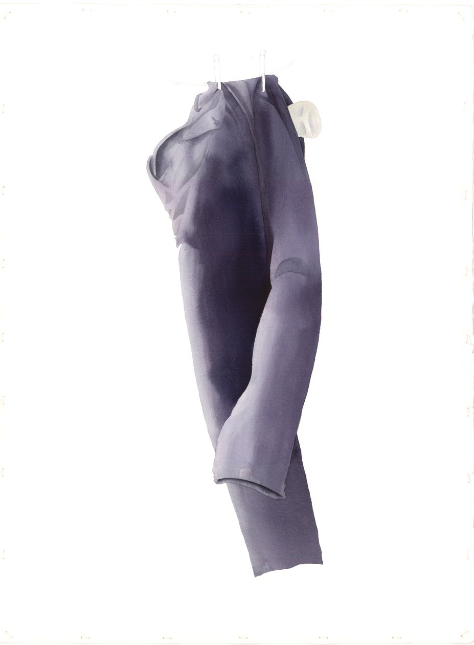 Larky Tiree长裤，2004年（纸上写字） 作者 迈尔斯当代艺术家Thistlethwaite