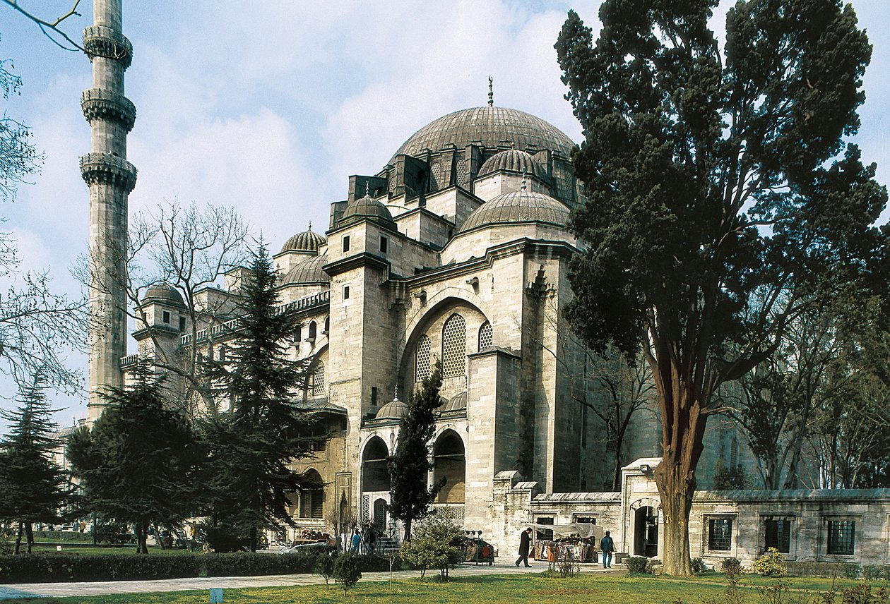 苏莱曼清真寺 作者 米玛·思南（Mimar Sinan）