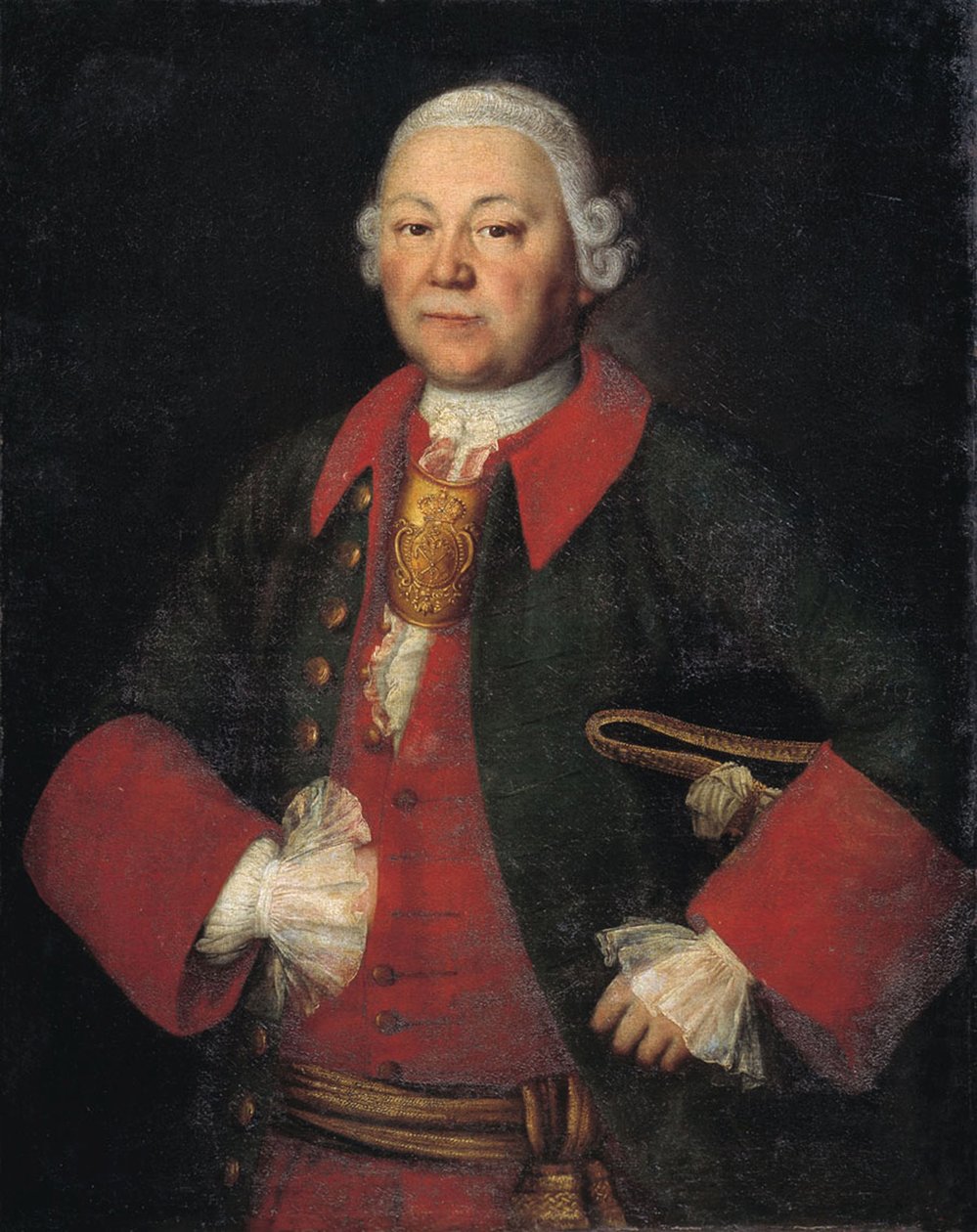 伊万-捷伦提耶维奇-梅舍尔斯基伯爵的画像，1756年 作者 米娜·卢基奇·科洛科尔尼科夫