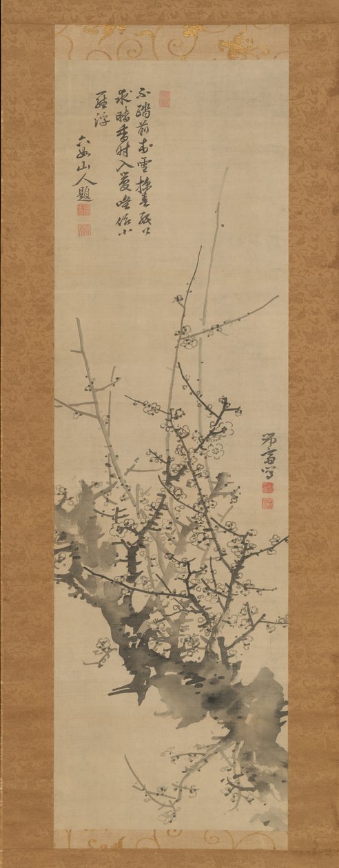 梅花，18-19世纪。 作者 皆川健园
