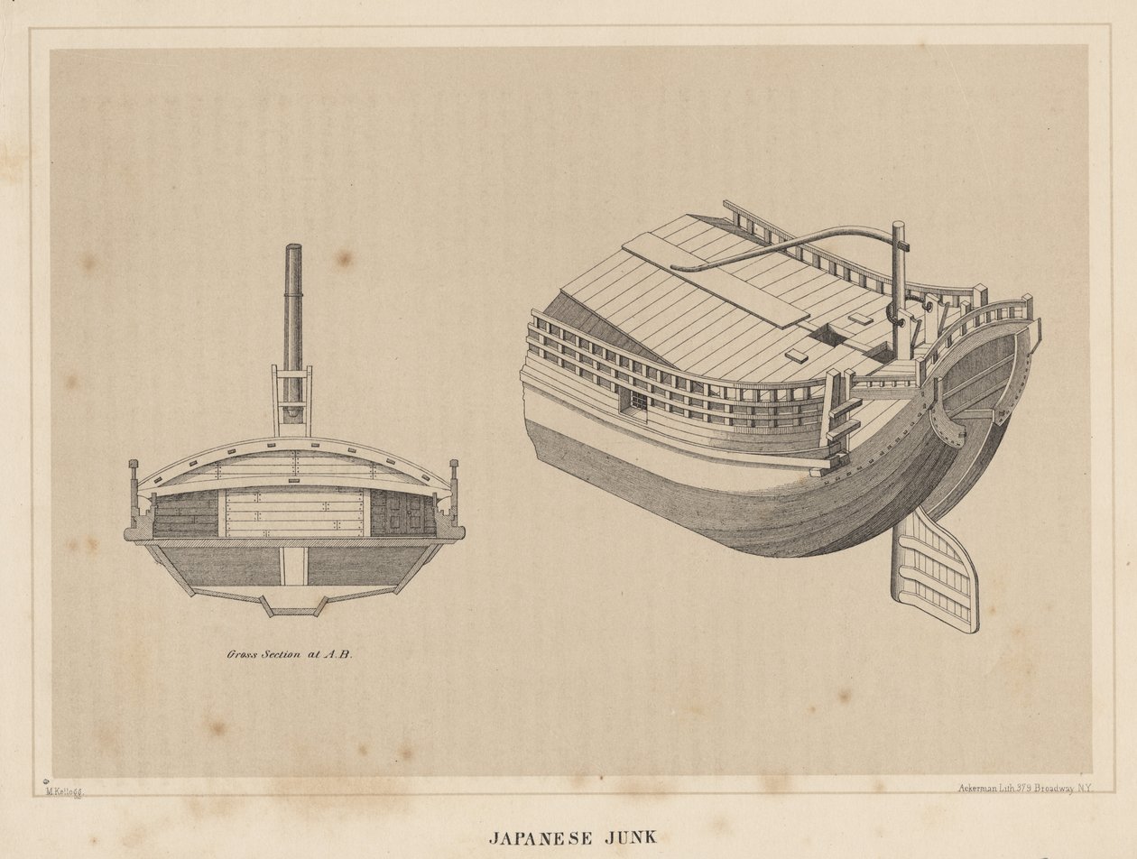 日本垃圾，1855年 作者 矿工基尔伯恩·凯洛格