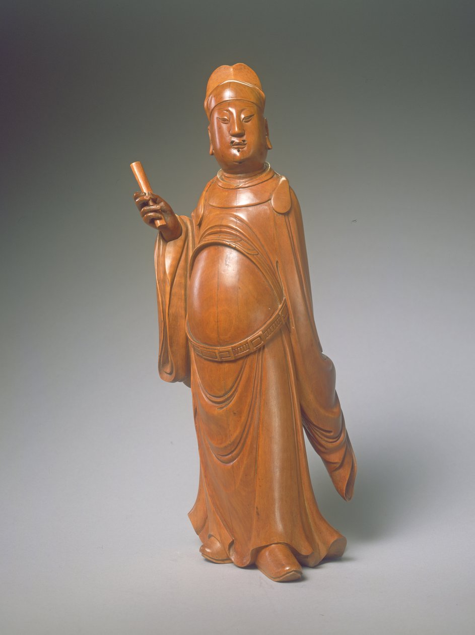 文昌（黄杨木）图 作者 明代中文学校